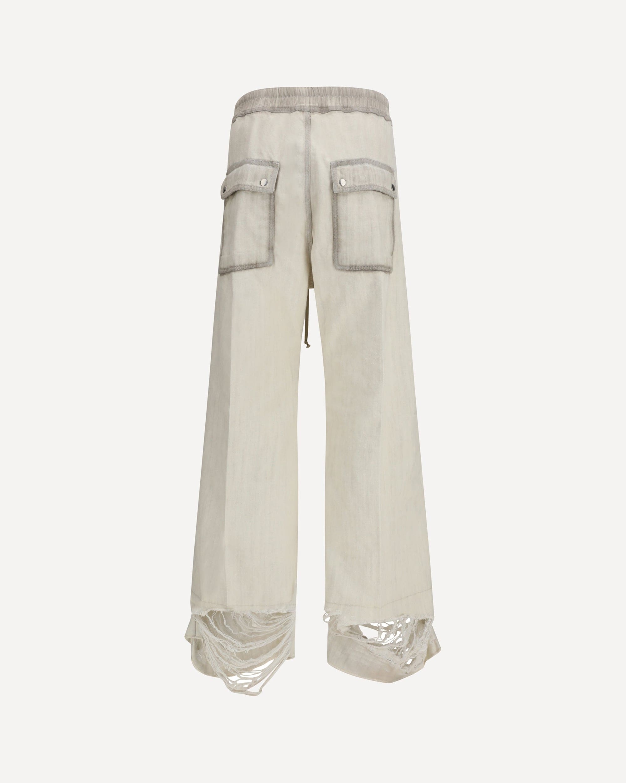 Rick Owens Wide Bela Pants In Denim