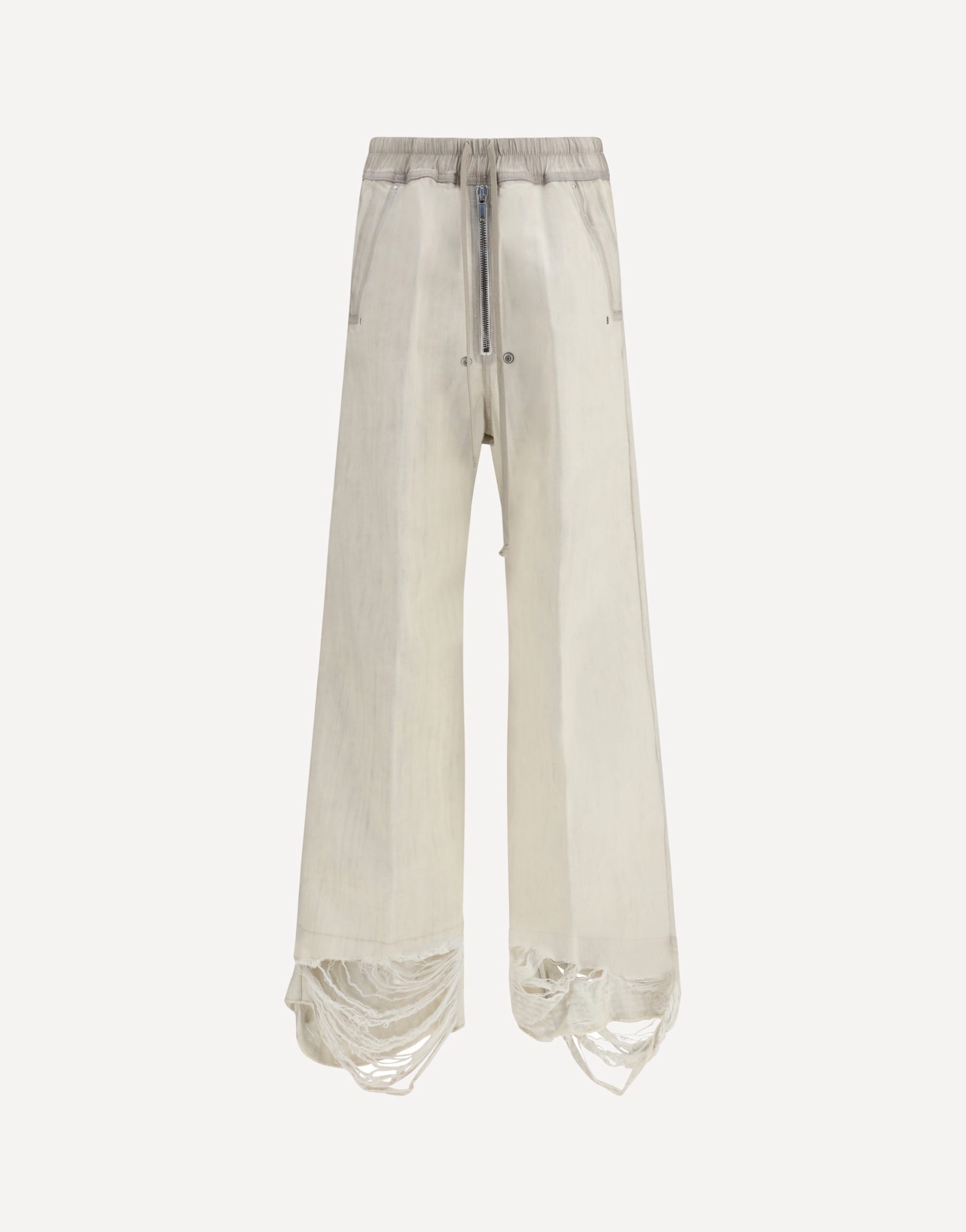 Rick Owens Wide Bela Pants In Denim