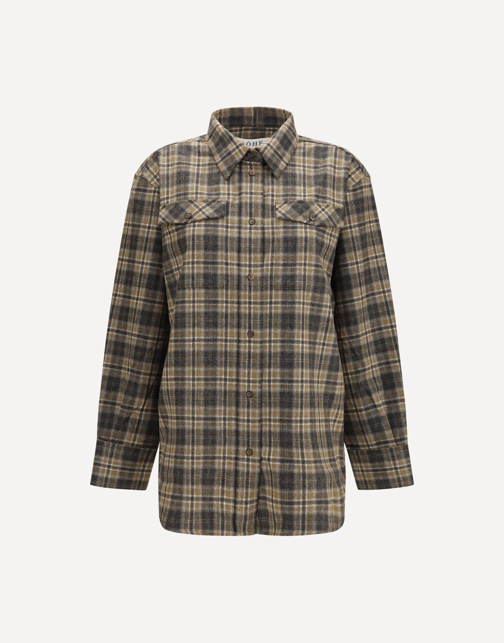 Rohe Check Western Shirt Long Sleeved