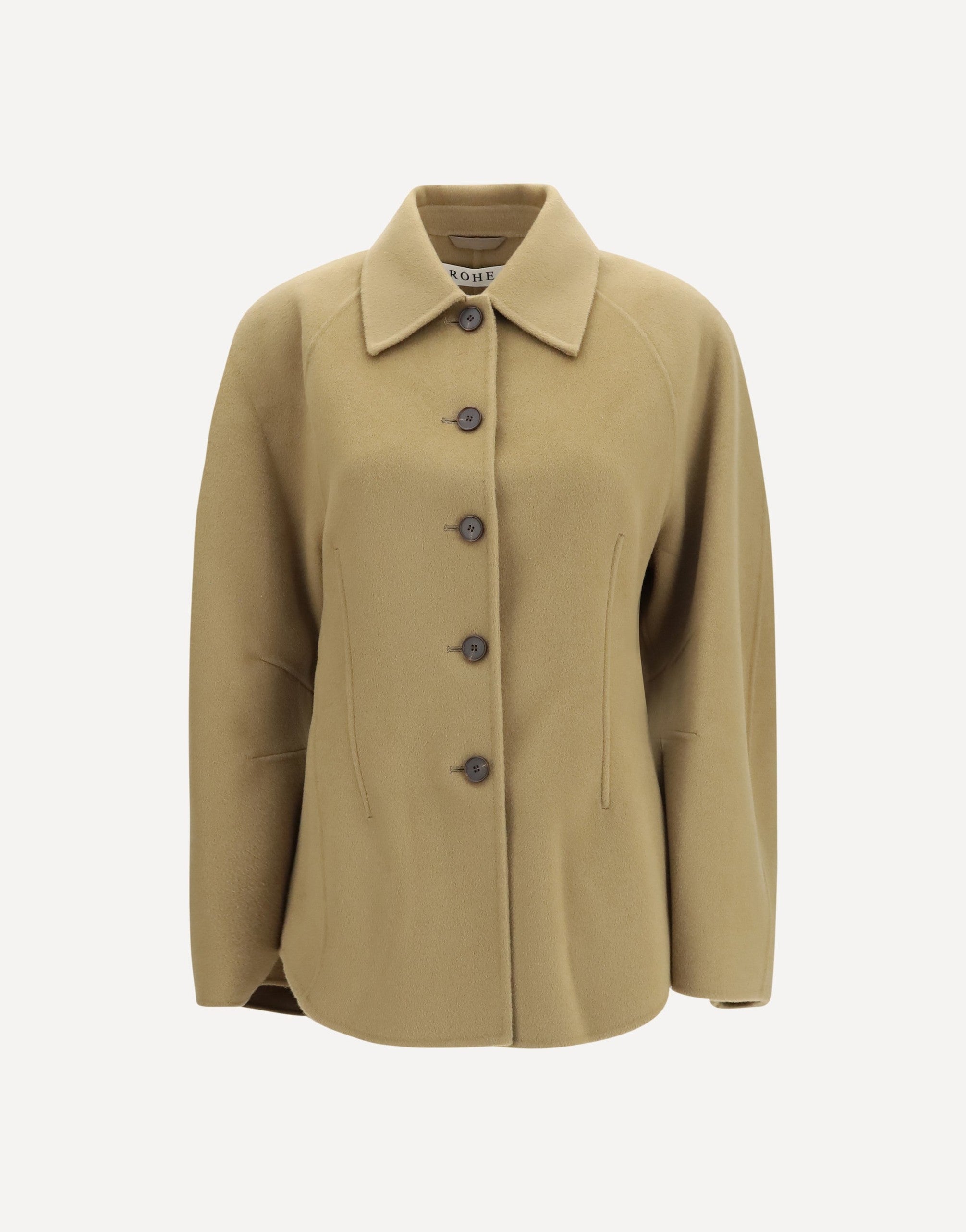 Rohe Sculptural Oversized-Sleeve Jacket