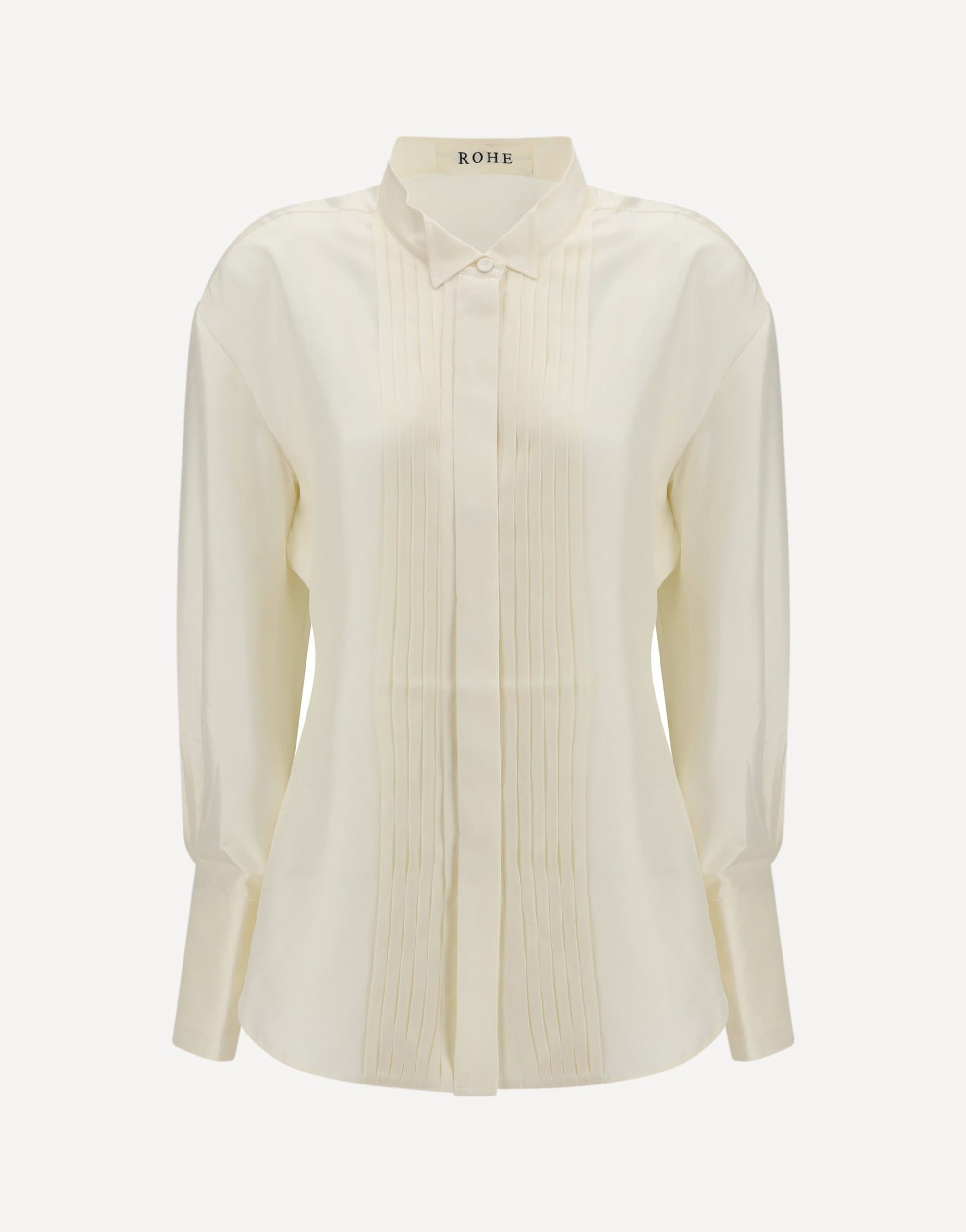 Rohe Shaped Silk Tuxedo Shirt