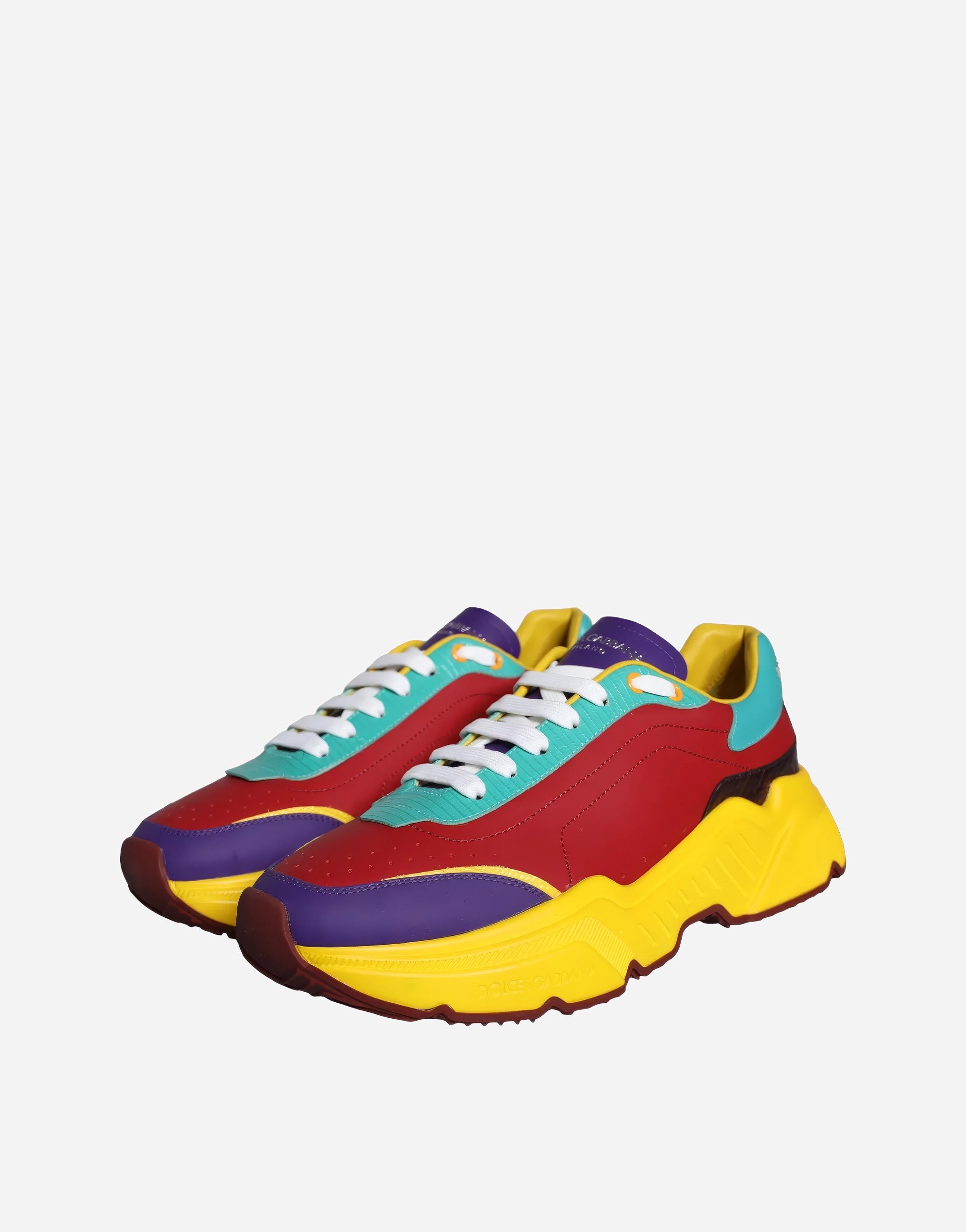 Multicolor Daymaster Sneakers In Leather