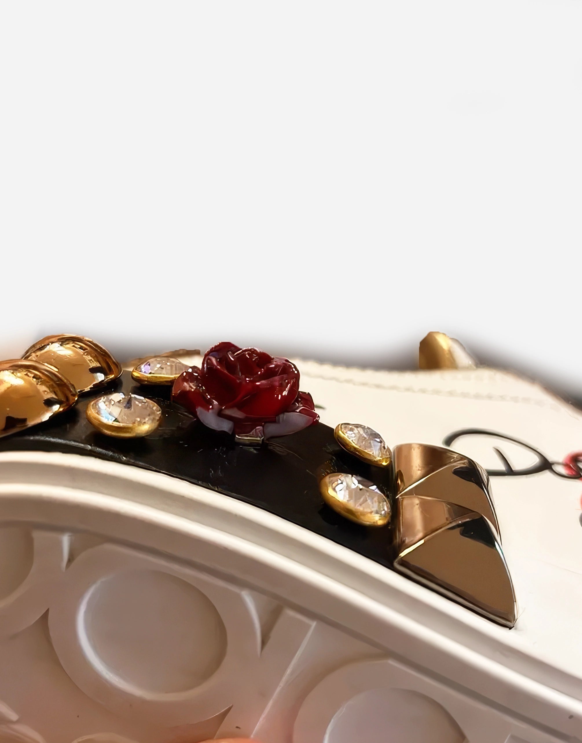 Portofino Rose装飾スニーカー