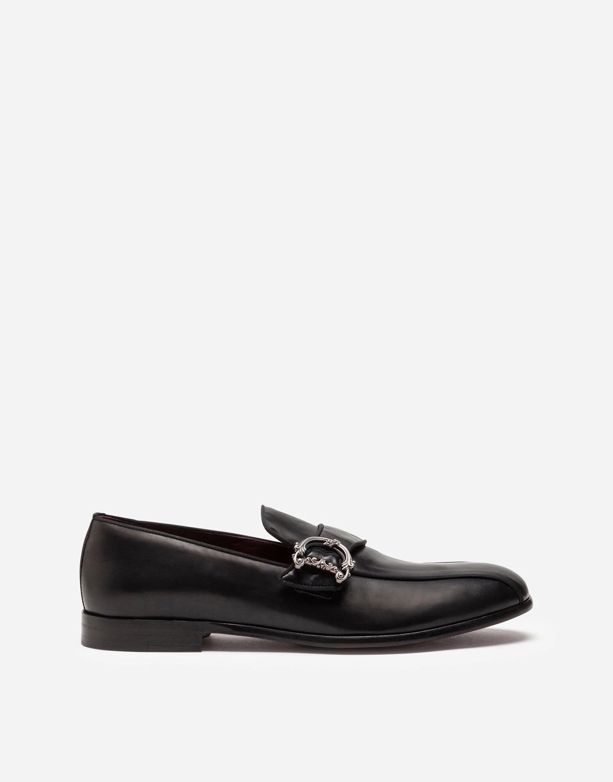 Calfskin Loafers With DG Logo