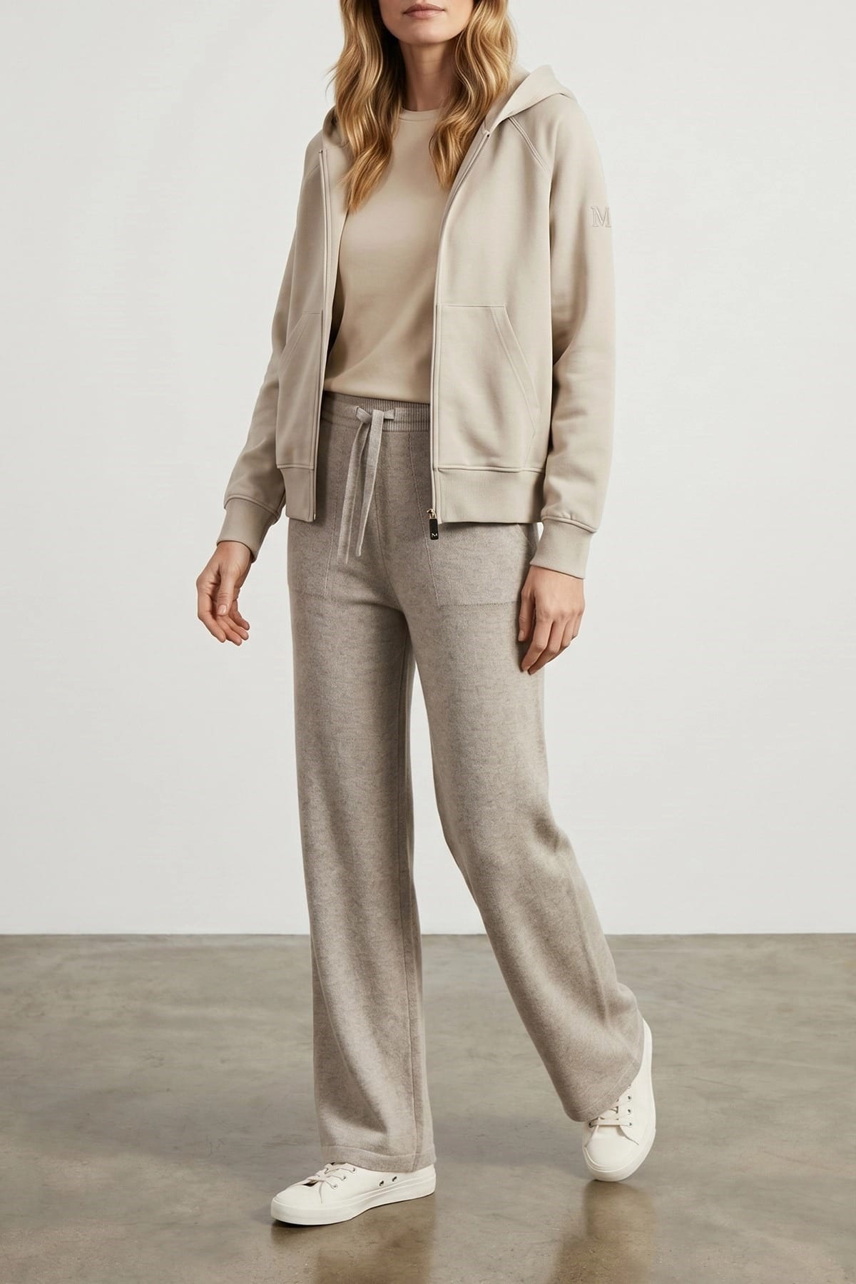 'S Max Mara Cotton Blend Zip Hoodie - alternate view
