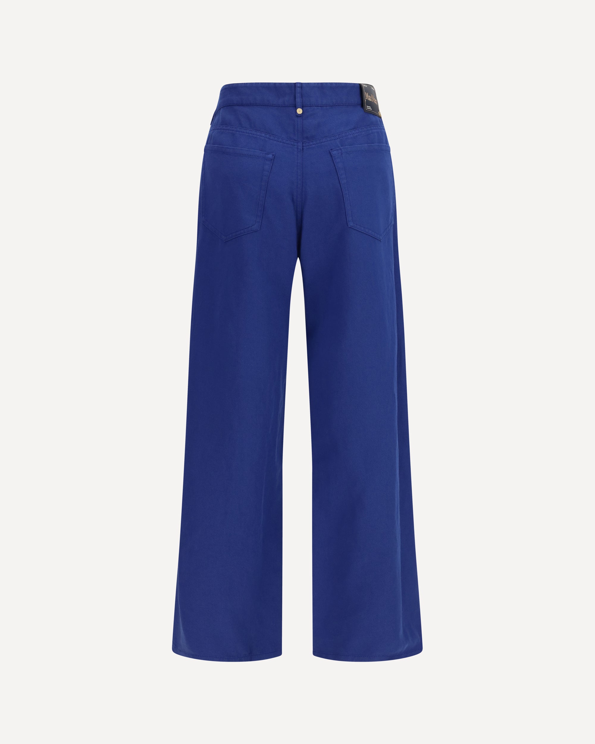 'S Max Mara Cotton-Linen Five-Pocket Straight Pants - alternate view