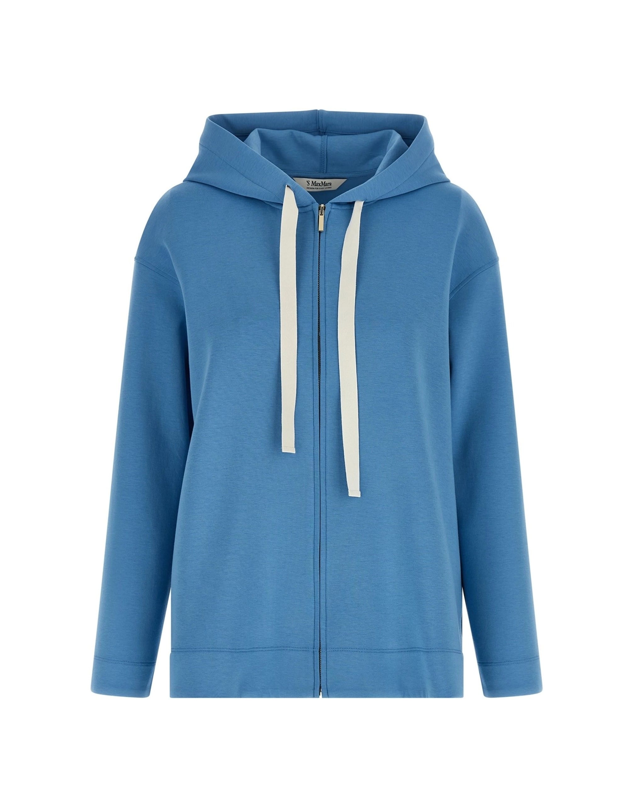 'S Max Mara Embroidered Back Zip Hoodie