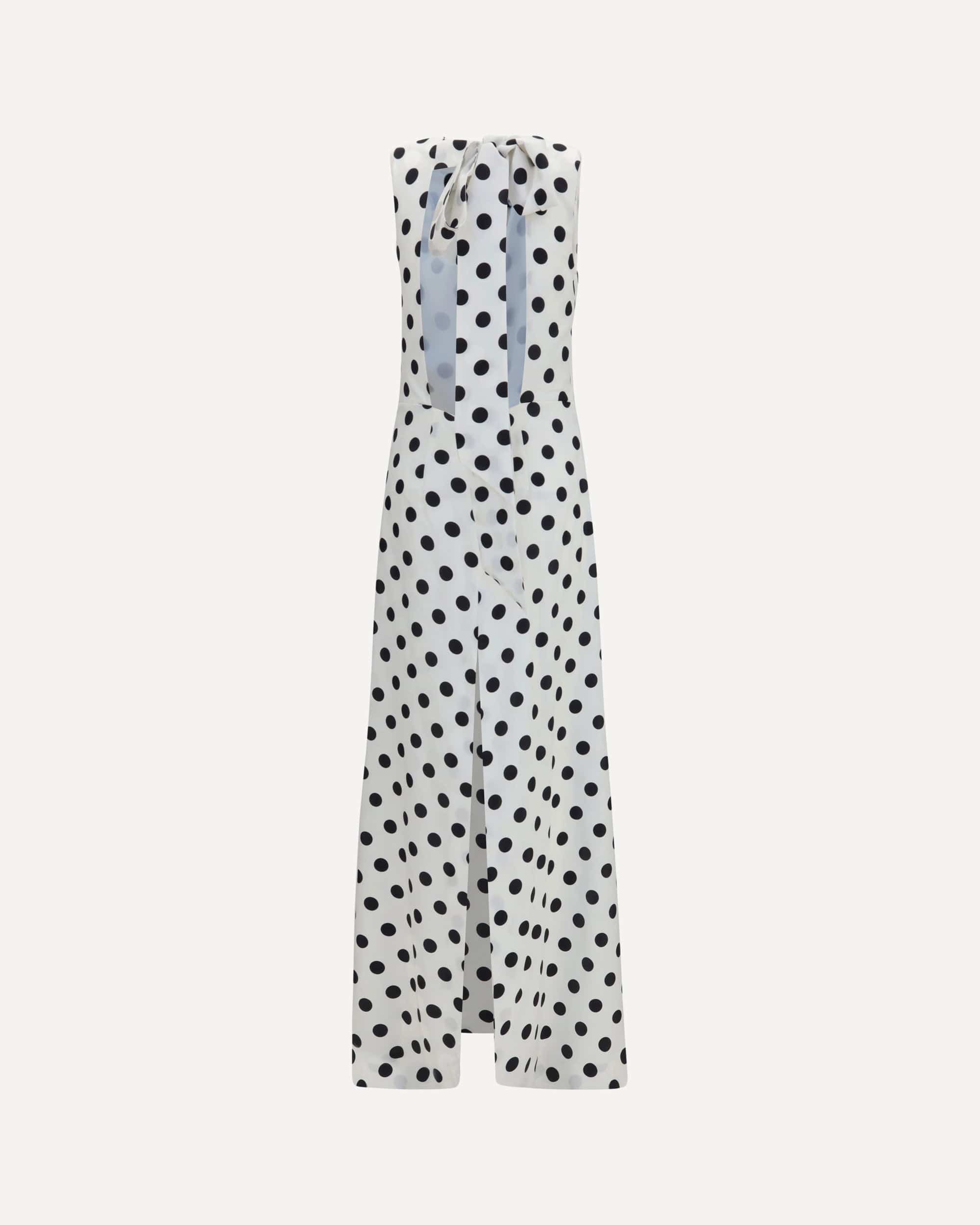 SA SU PHI Sleeveless Maxi Dress With Back Bow - alternate view