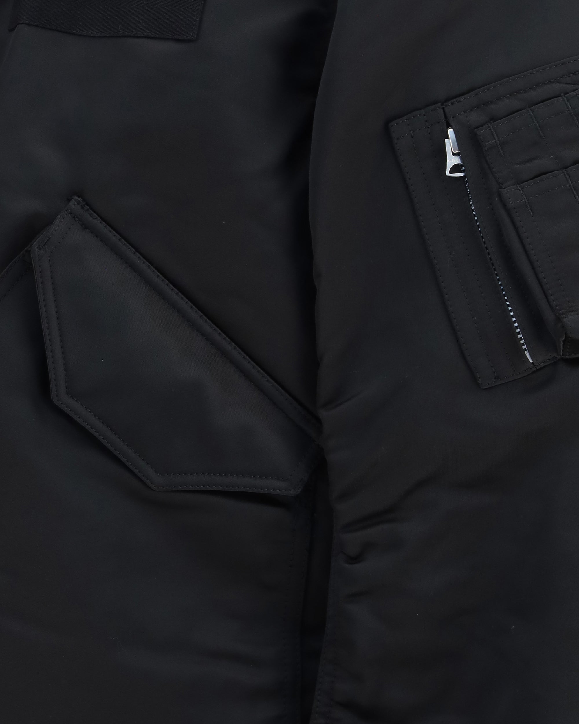Sacai Cotton Chino Nylon Twill Double Jacket
