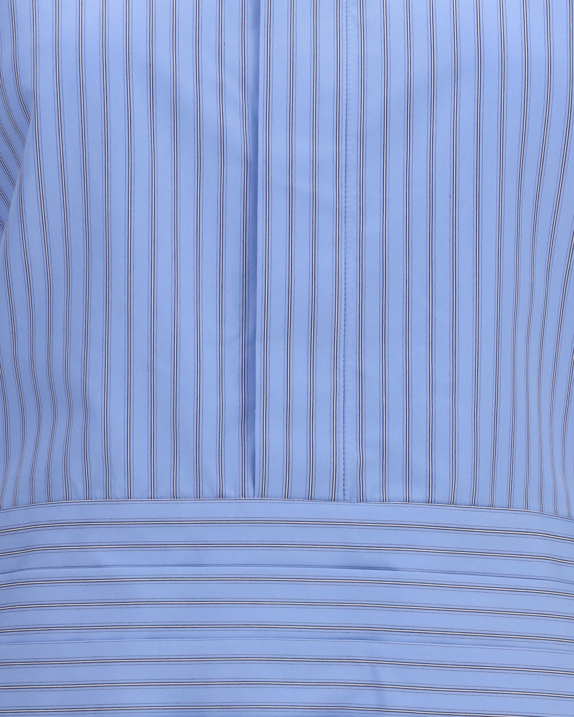 Camisa de popelina de algodón Sacai con cinturón