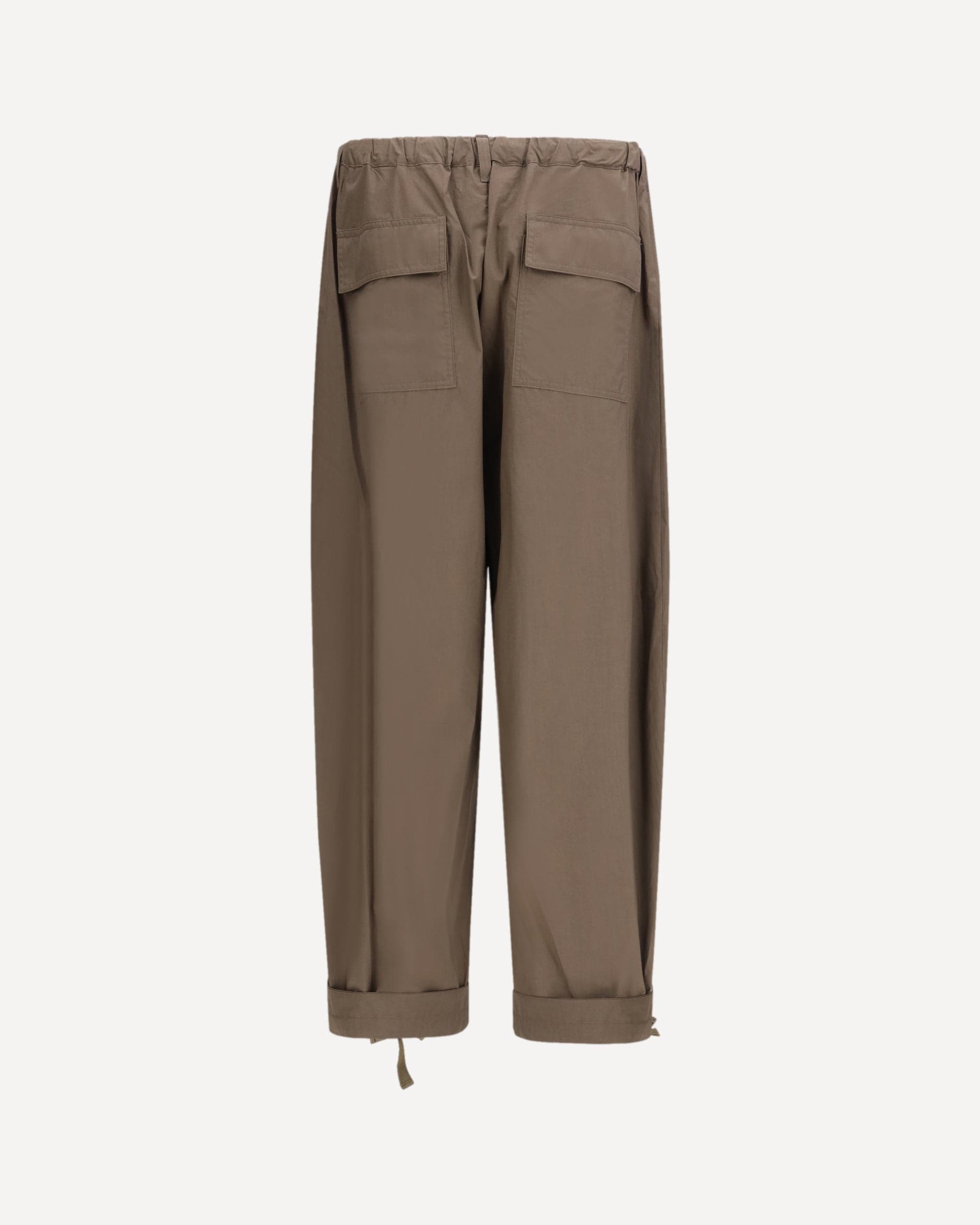 Sacai Cotton Trousers With Drawstring - alternate view