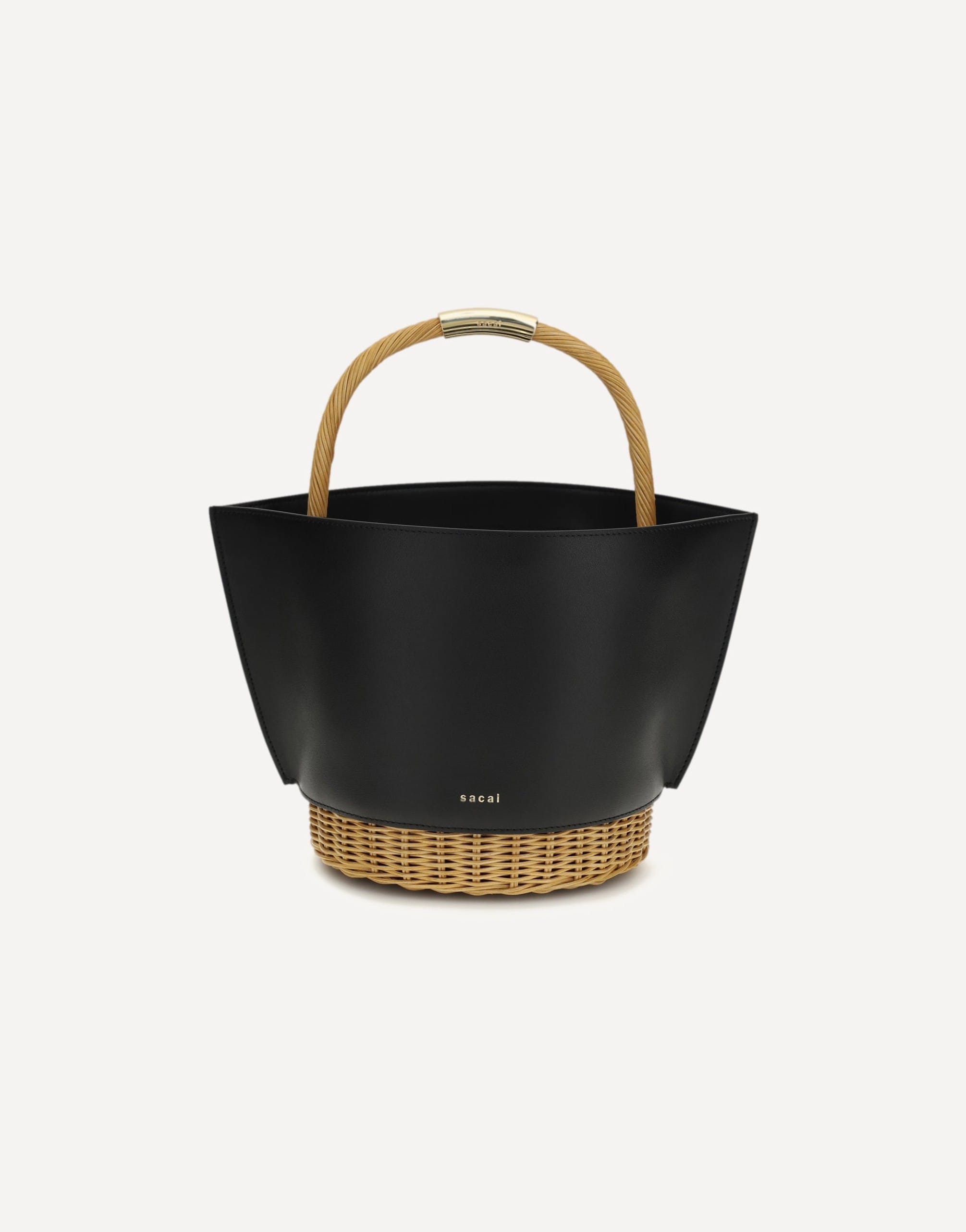 バッグ Sacai Mint Leather Basket Tote Bag Black Sacai Bags for Women Sale | Up To 50% Off | Sendegaro CH