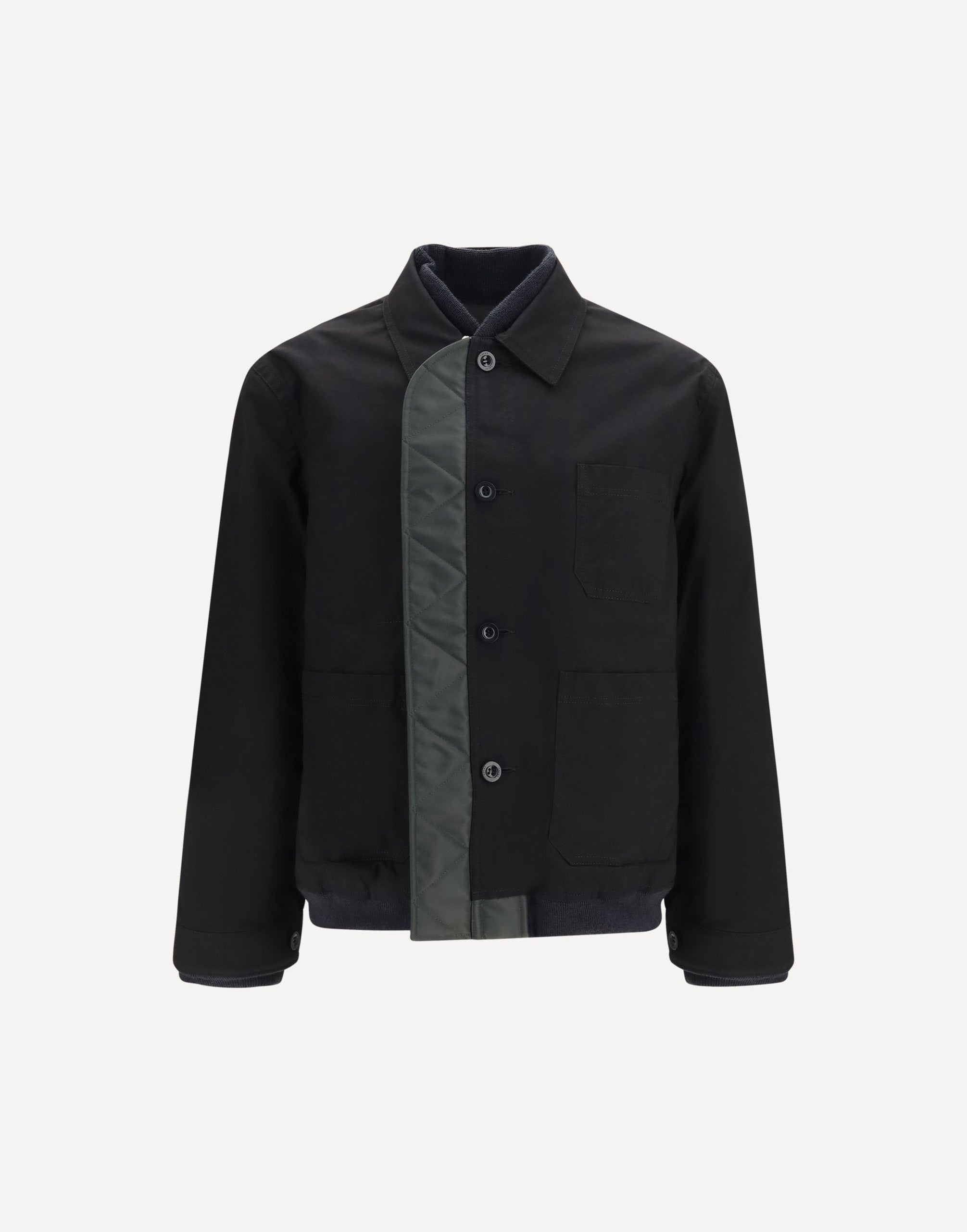 Sacai Nylon Ripstop Twill Bomber Jacket