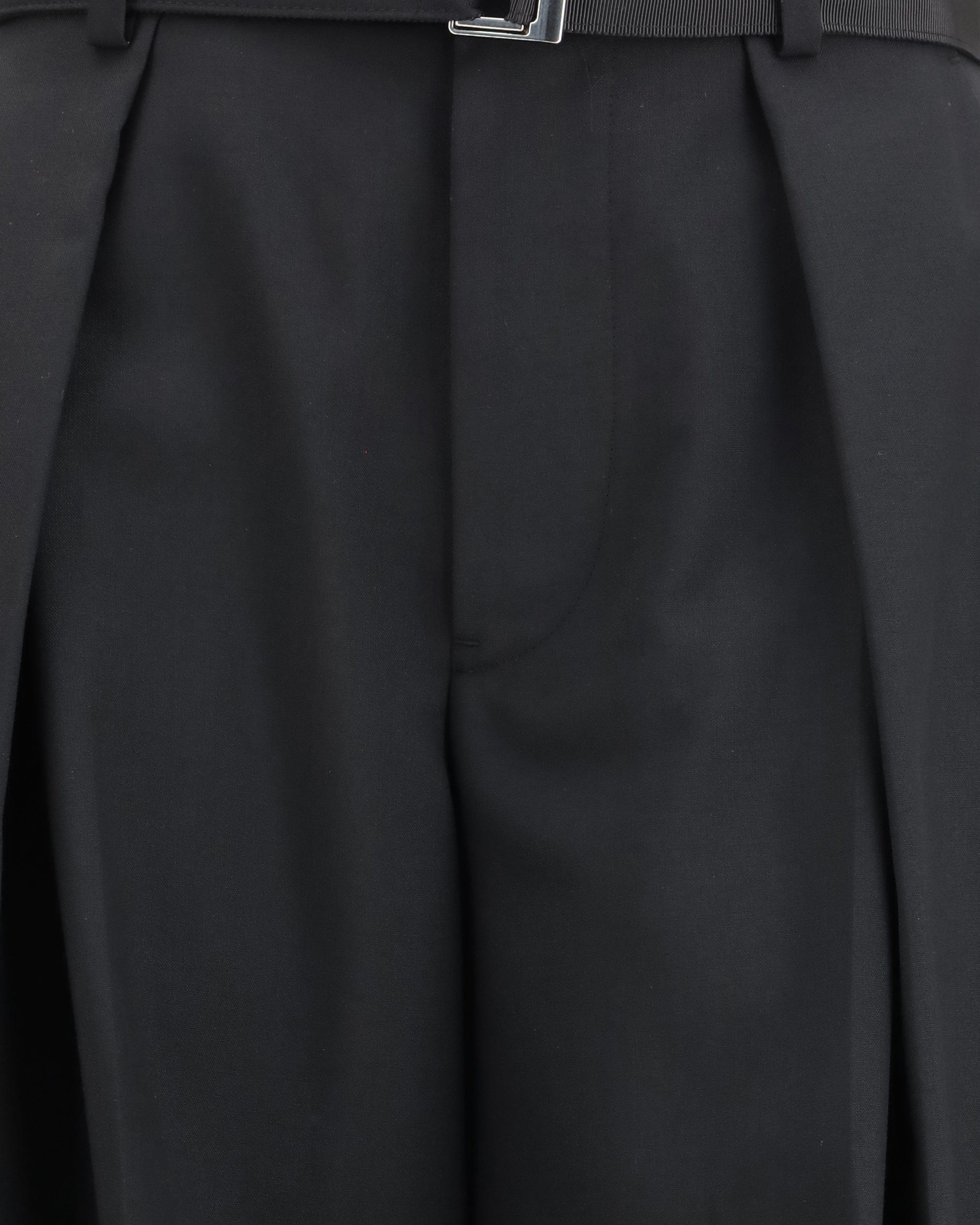 Sacai Oversized Pants With Built-In Belt
