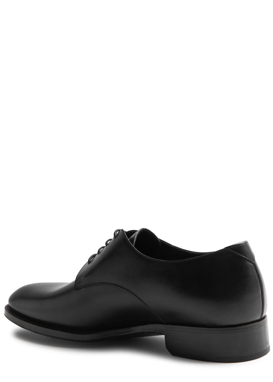 Saint Laurent Adrien Leather Derby Shoes
