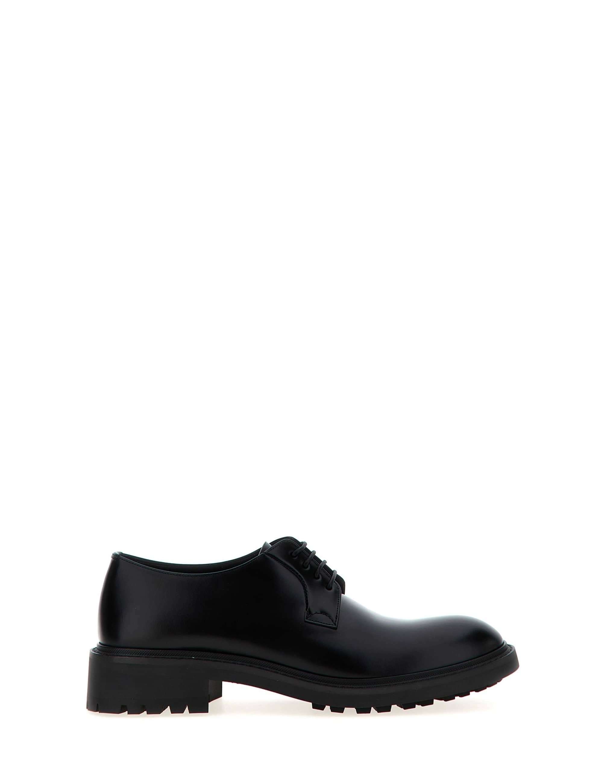 Saint Laurent Saint Laurent Antoine Leather Lace Up Shoes