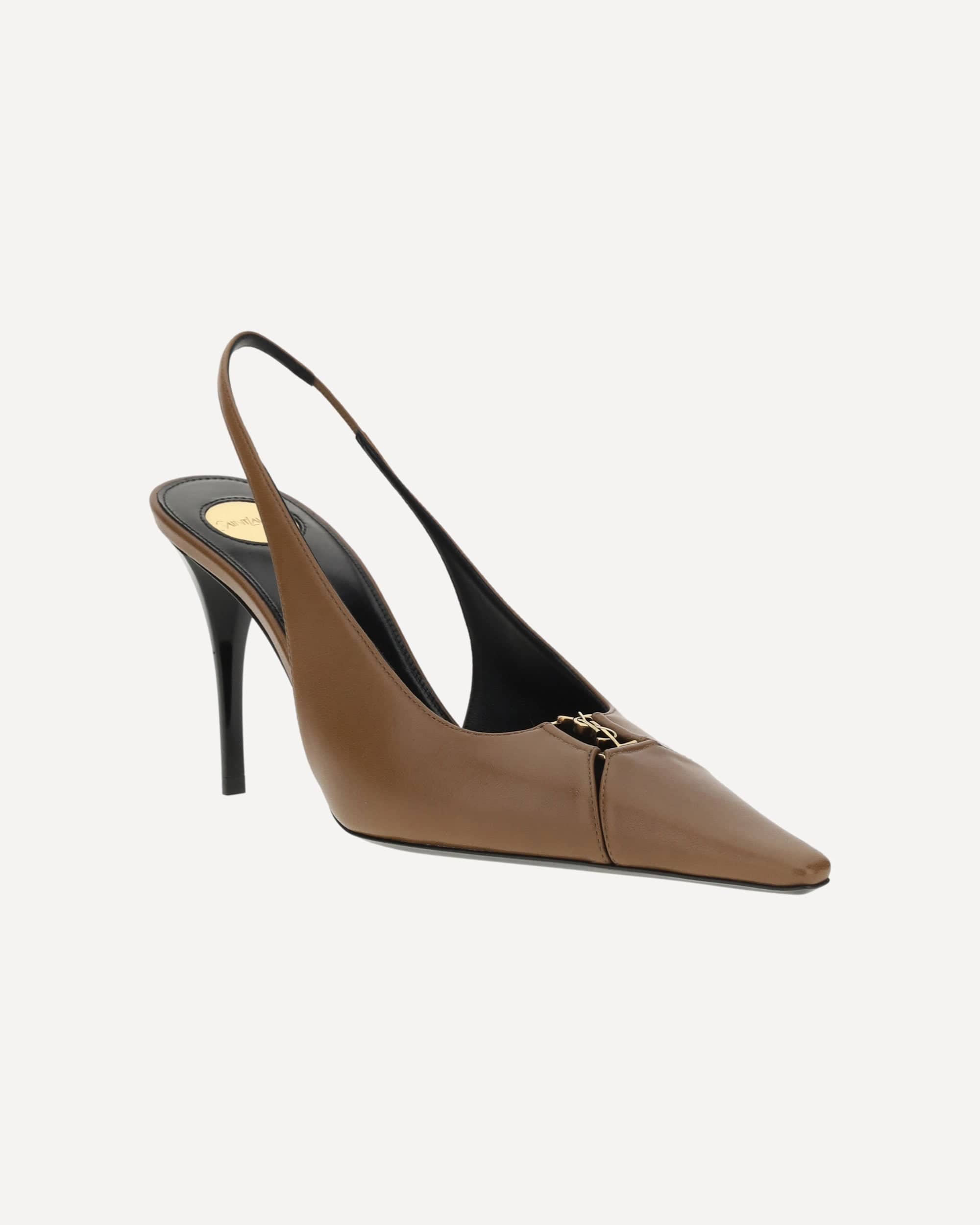 Saint Laurent バビロン レザー パンプス | Sendegaro JP