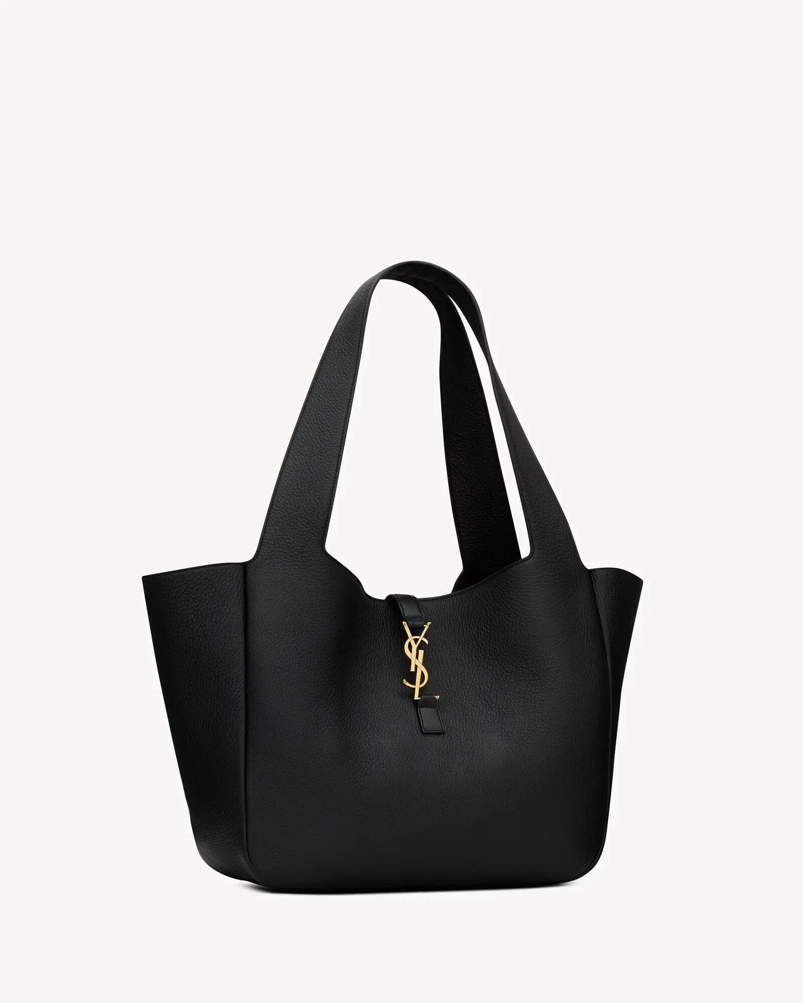 Saint Laurent Black Le 5 À 7 Bea Tote Bag