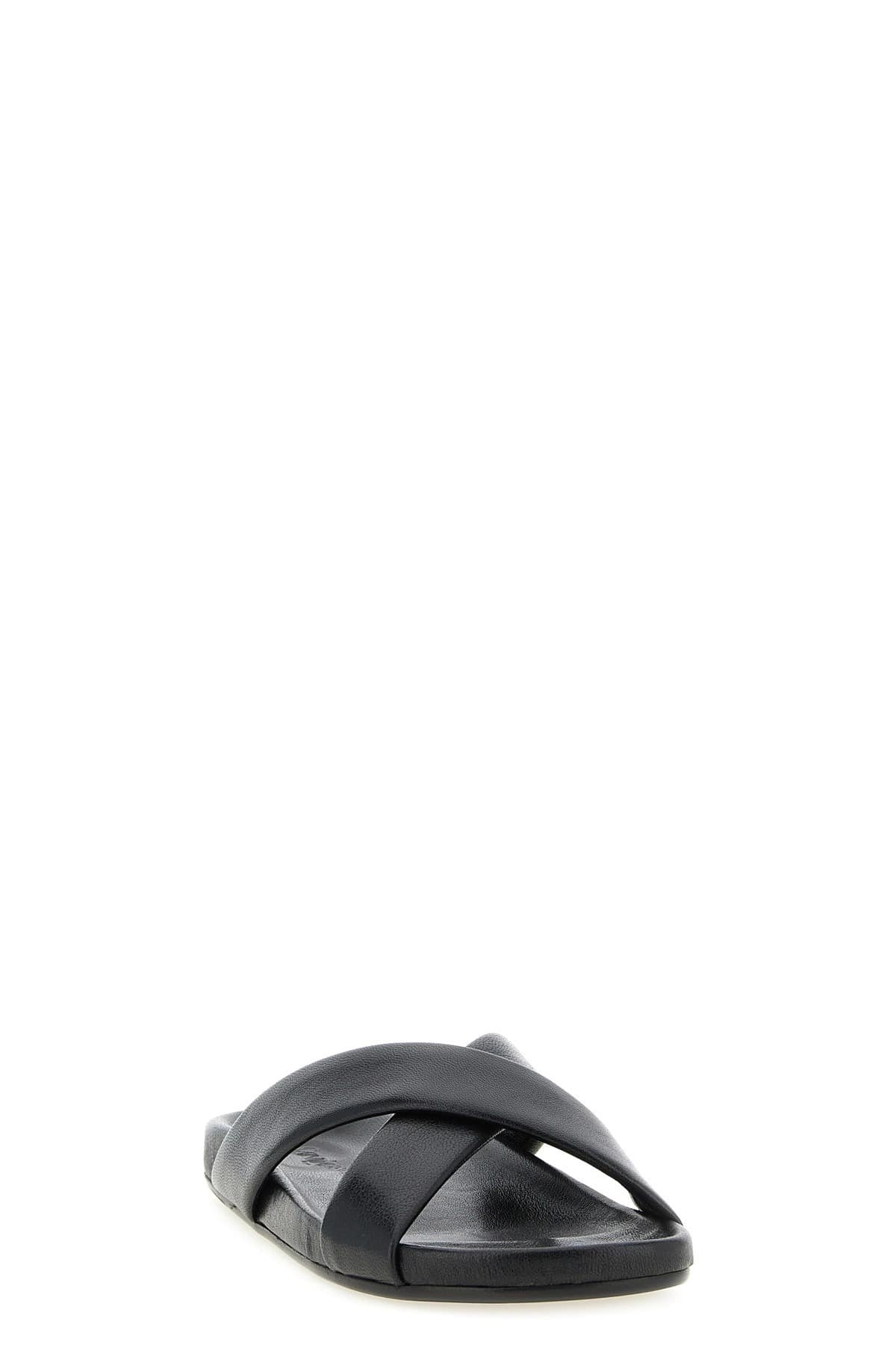 Saint Laurent Schwarze Nichols Pantoletten - alternate view
