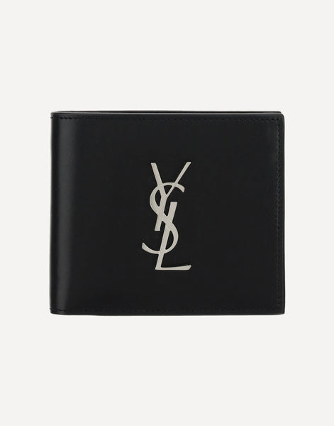 Saint Laurent カーフスキン二つ折り財布 | Sendegaro JP
