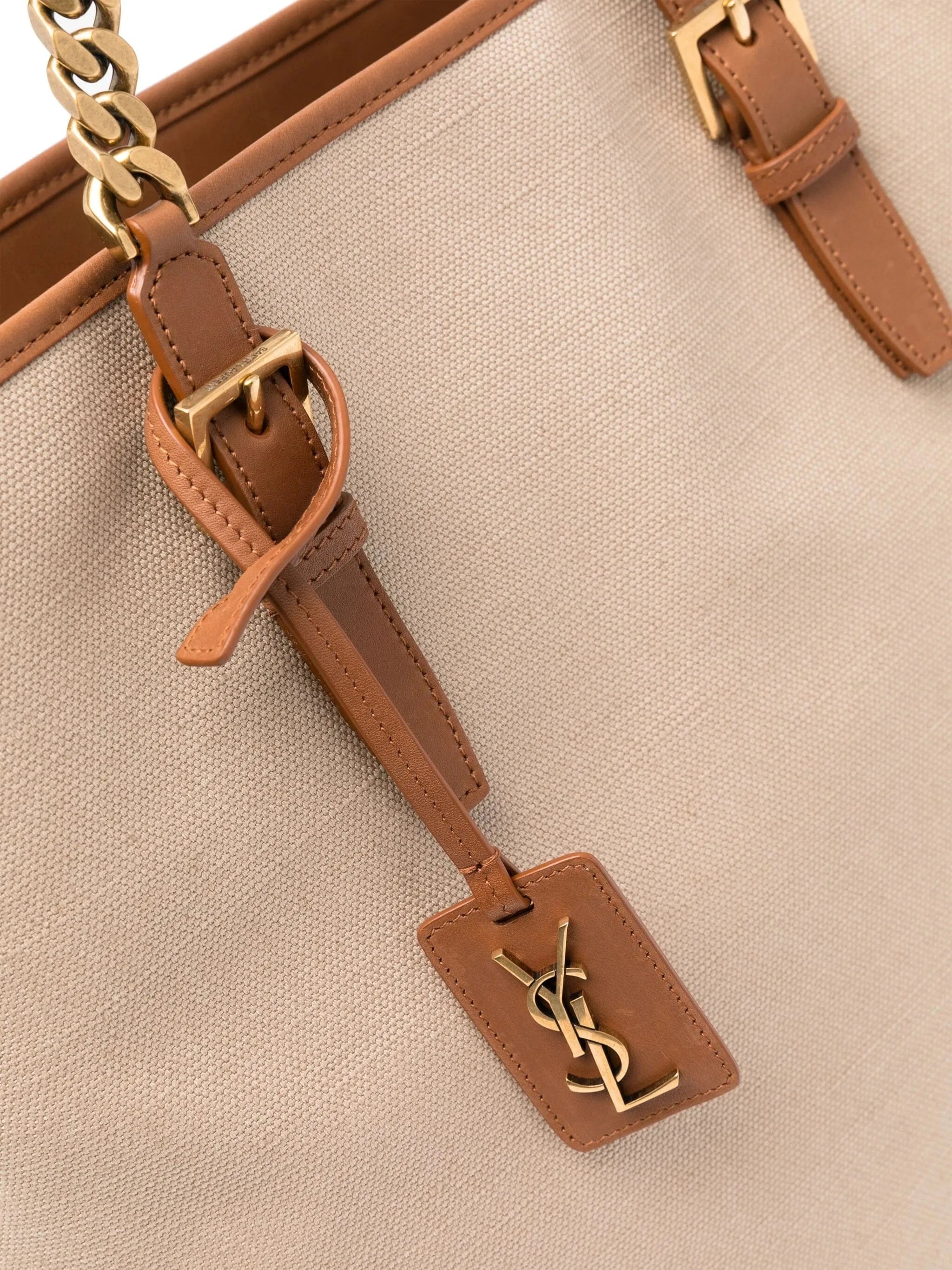 Saint Laurent Canvas Tote Bag