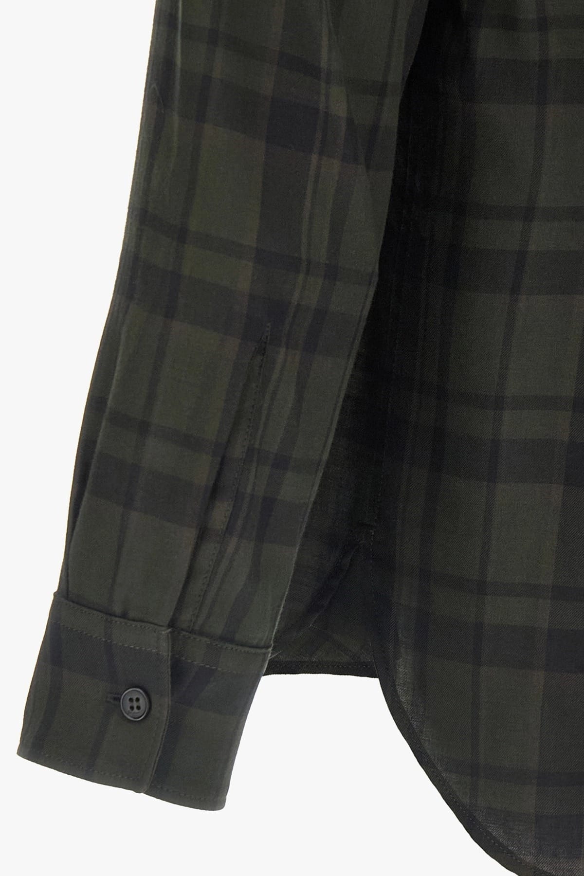 Saint Laurent Saint Laurent Cassandre Checked Shirt
