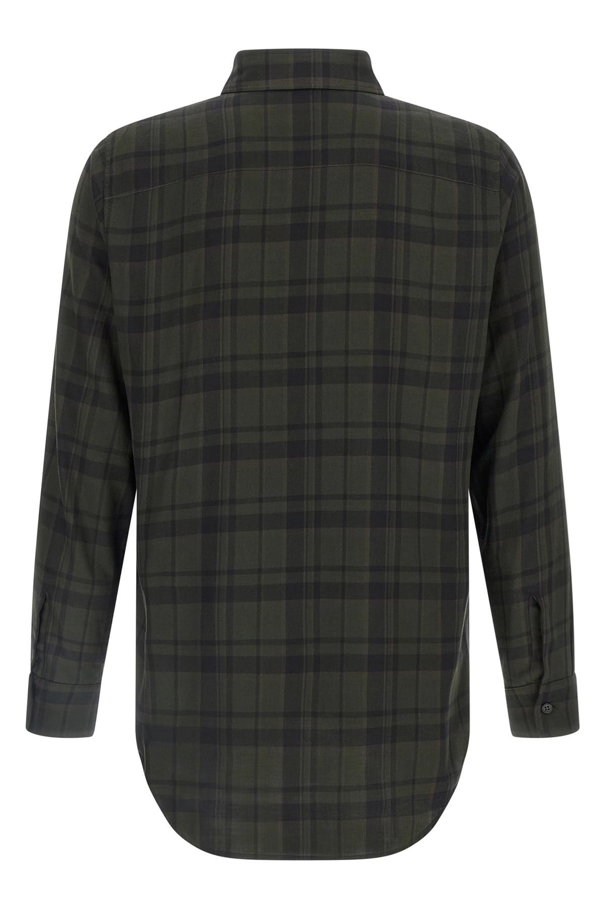 Saint Laurent Saint Laurent Cassandre Checked Shirt