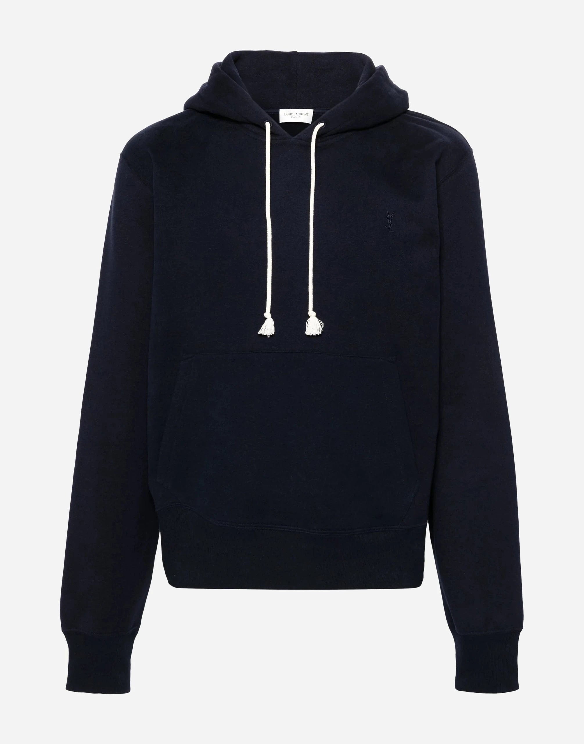 Saint Laurent Cassandre-Embroidered Hoodie