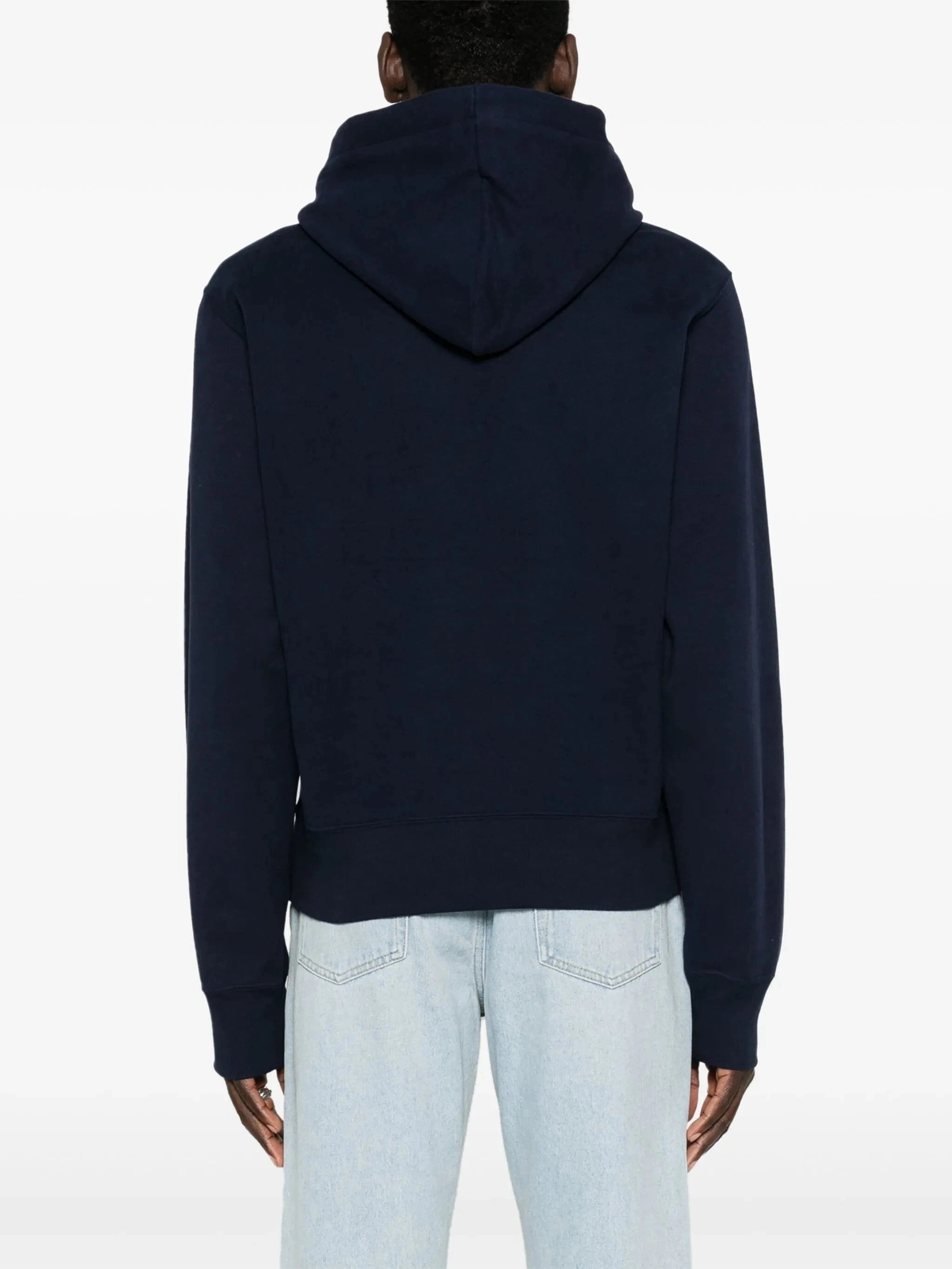 Saint Laurent Cassandre-Embroidered Hoodie