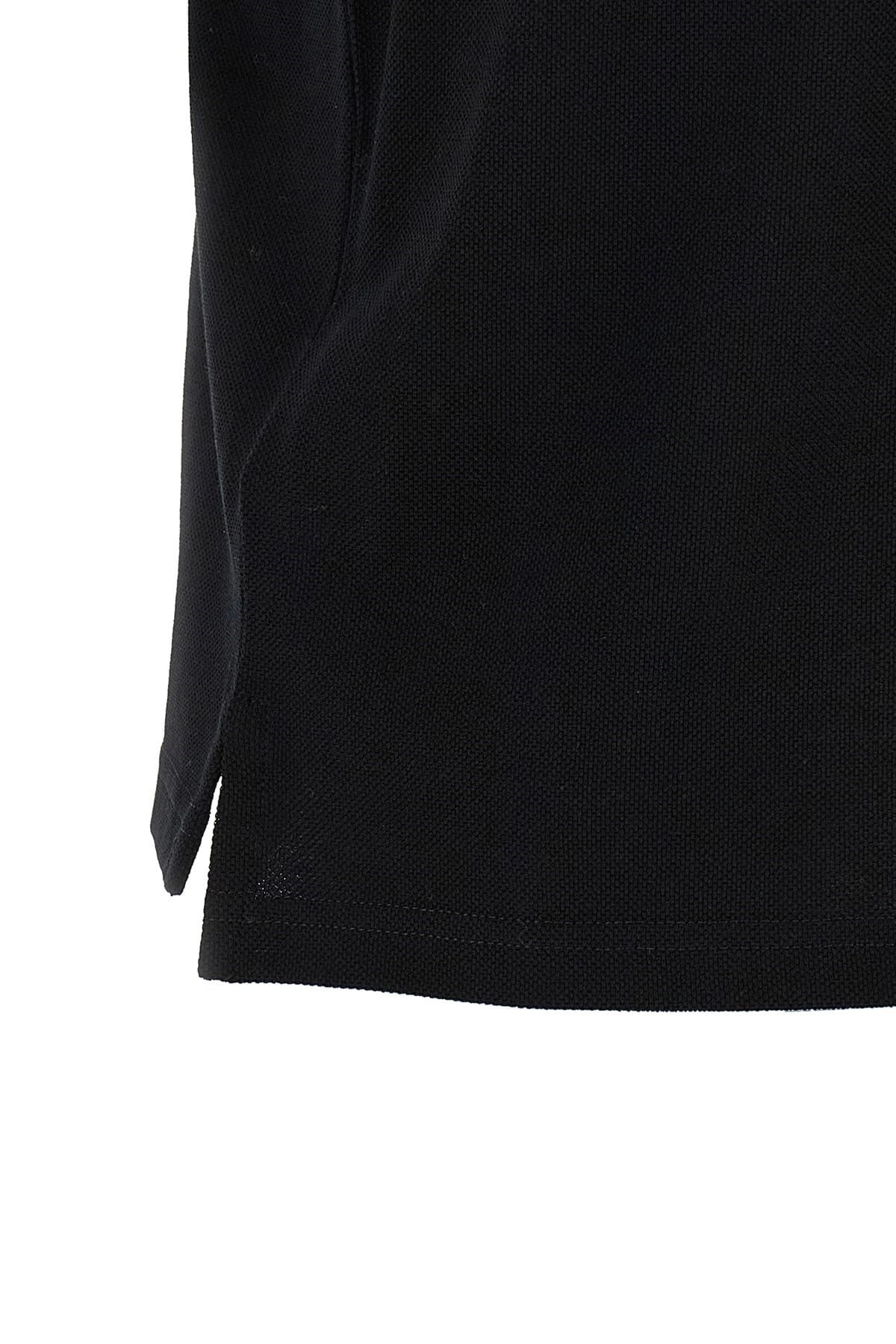 Saint Laurent Saint Laurent Cassandre Embroidered Polo Shirt