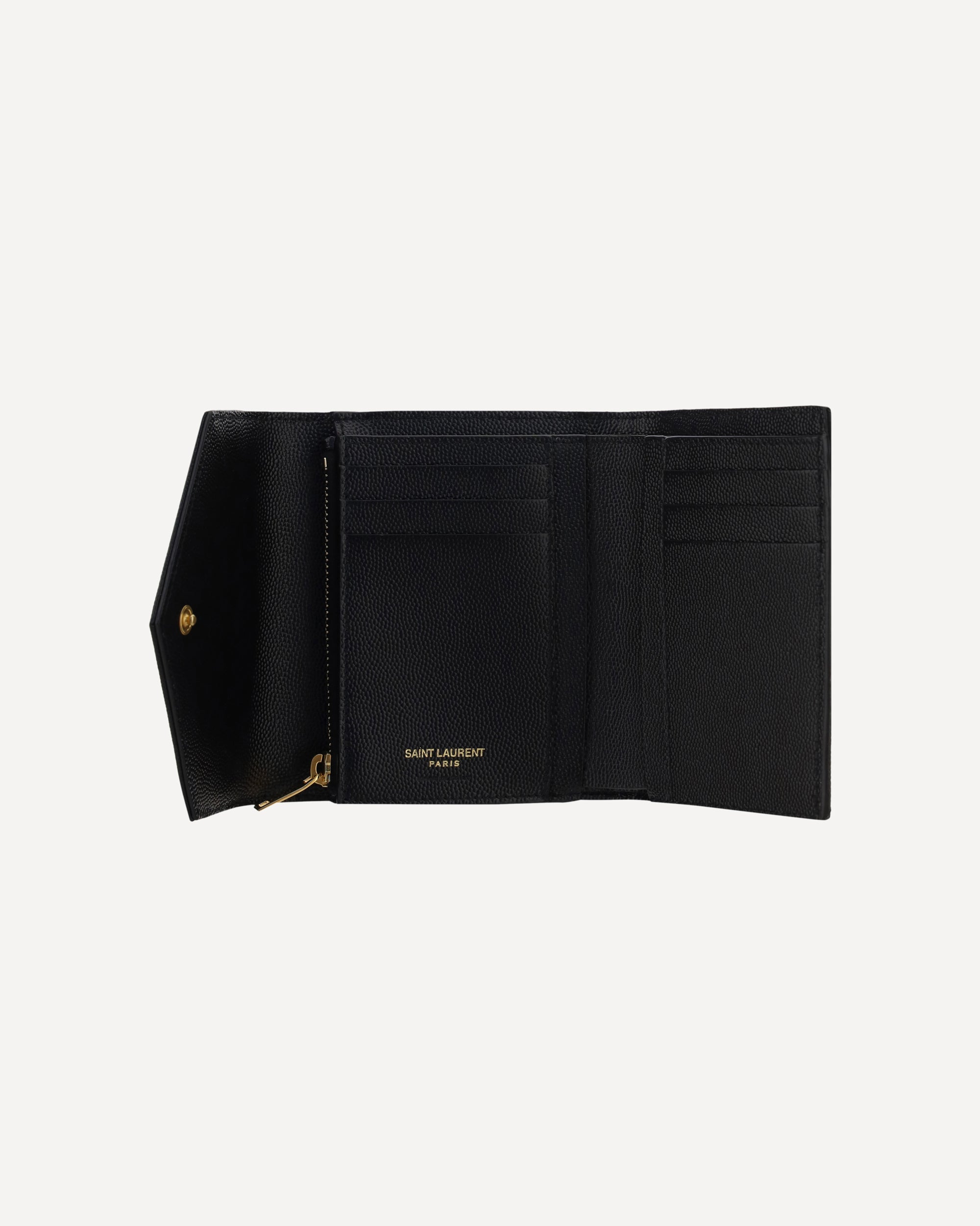 Saint Laurent Cassandre Matelassé Wallet