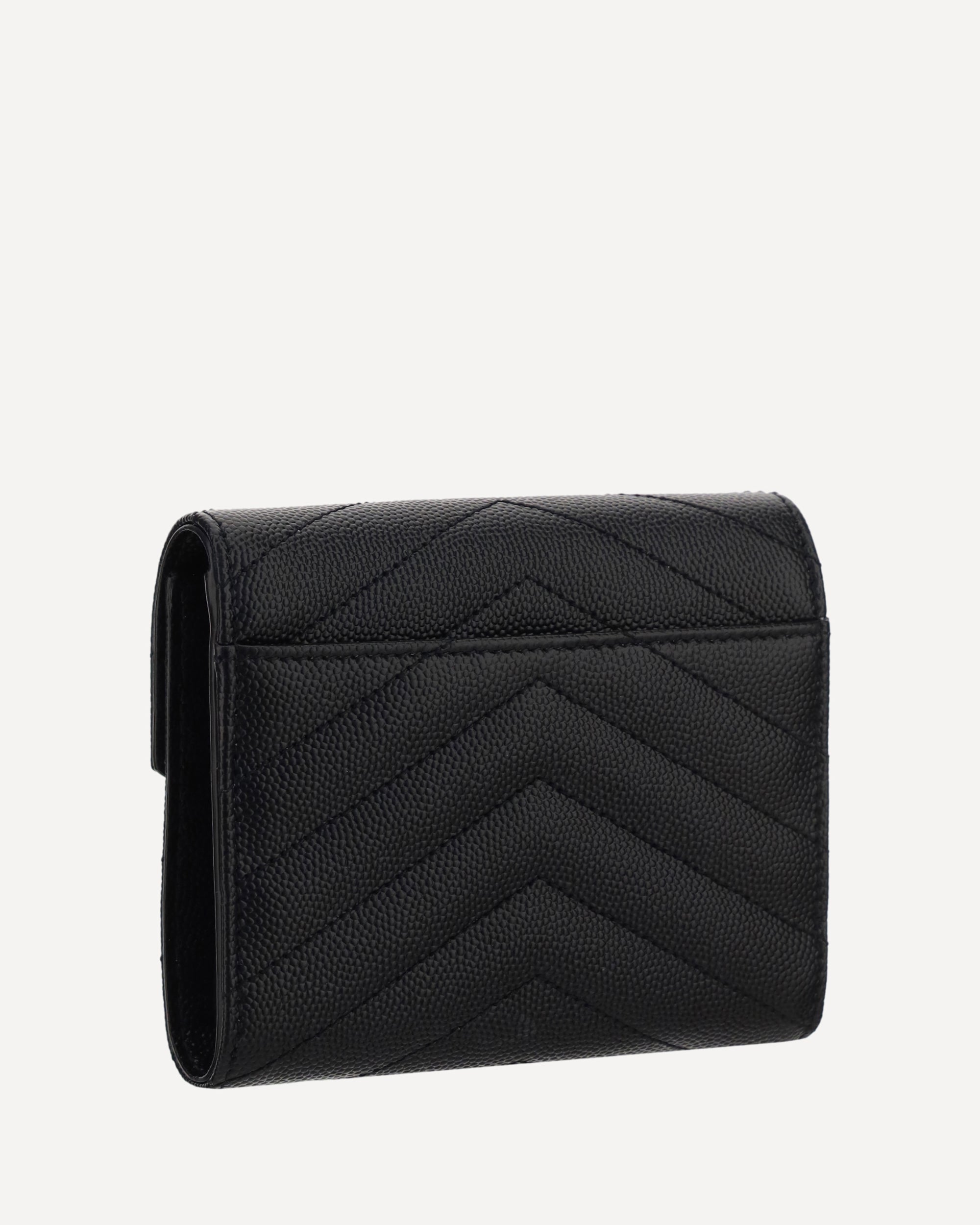 Saint Laurent Cassandre Matelassé Wallet