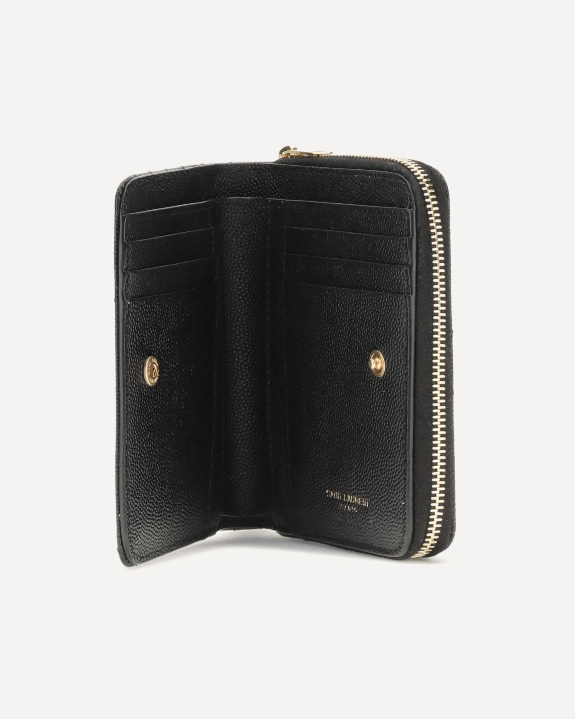 Saint Laurent Cassandre Matelassé Wallet