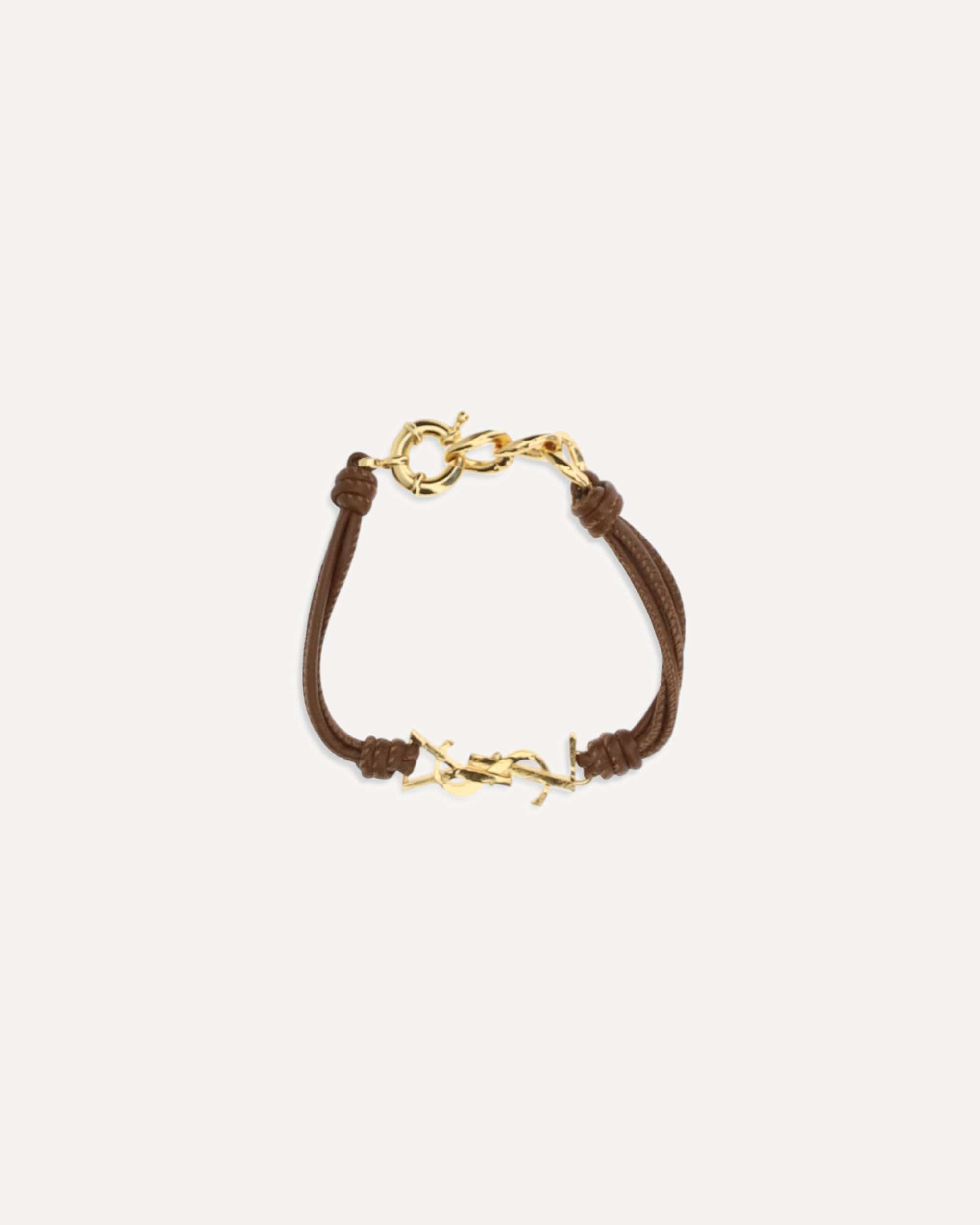 Saint Laurent カサンドル マルチラップブレスレット | Sendegaro JP