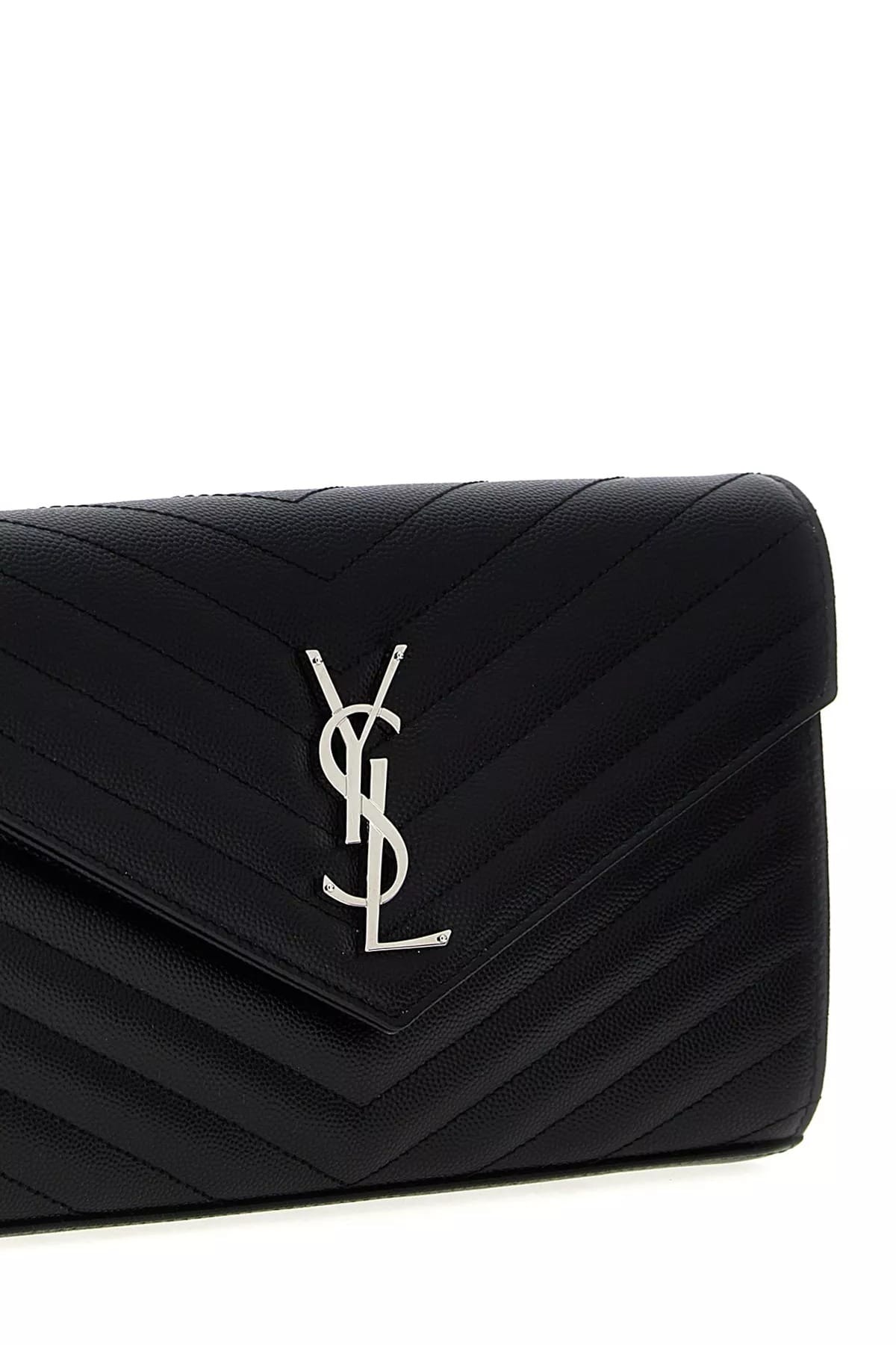 Saint Laurent Saint Laurent Cassandre Quilted Clutch