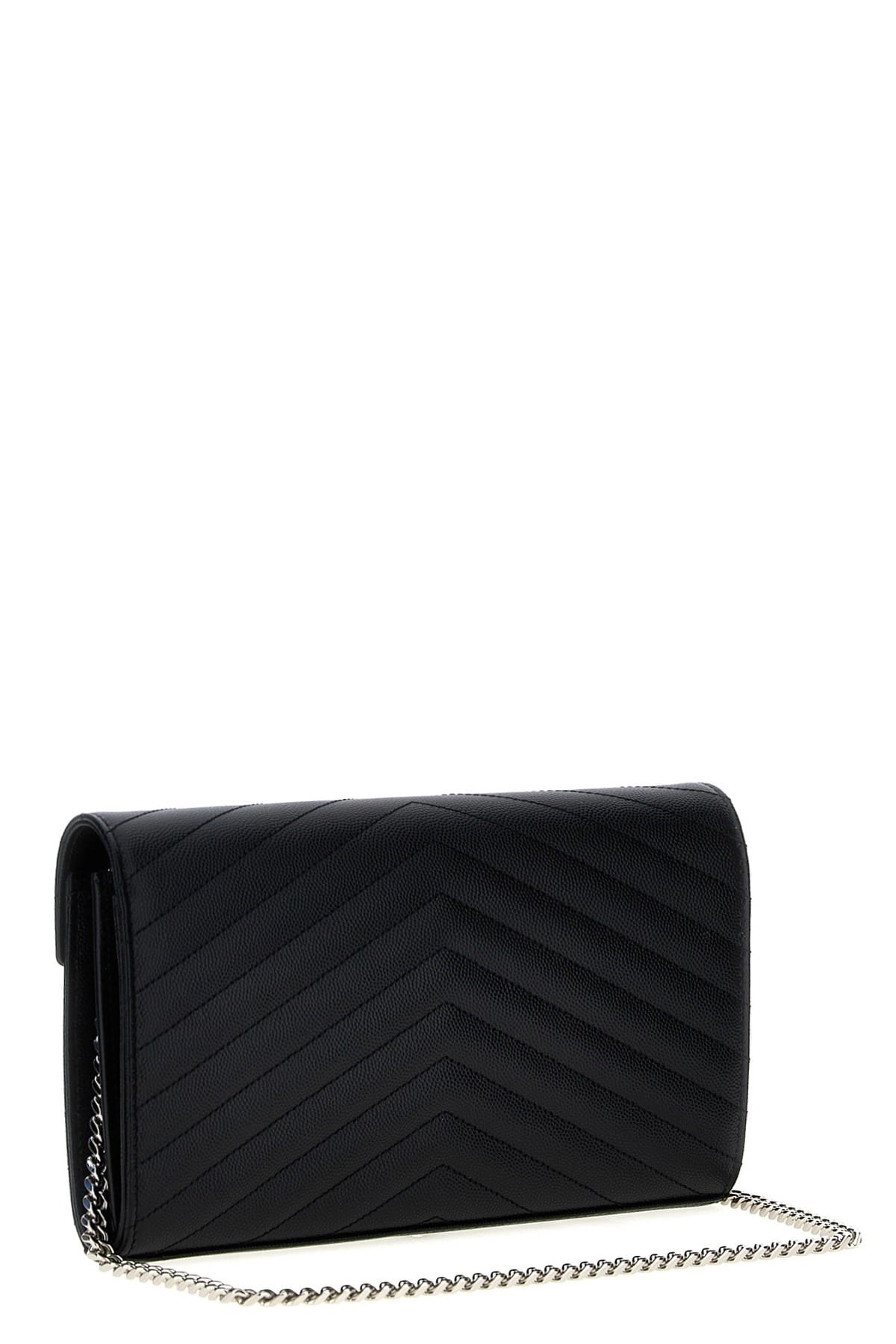 Saint Laurent Saint Laurent Cassandre Quilted Clutch