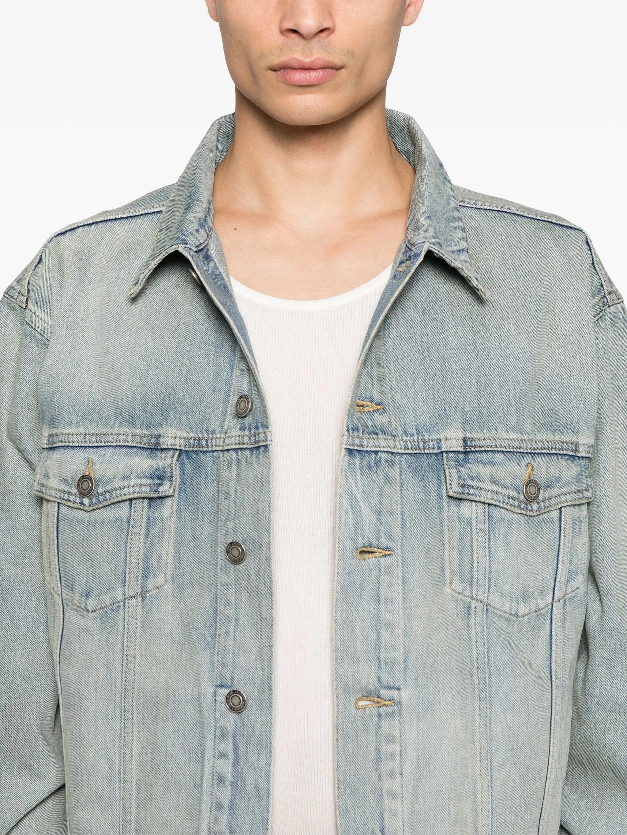 Saint Laurent Chicago Trucker Denim Jacket