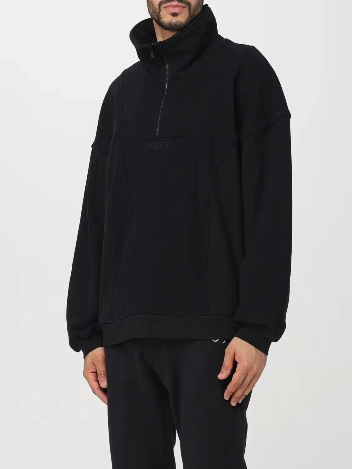 Saint Laurent Cotton Fleece Sweatshirt