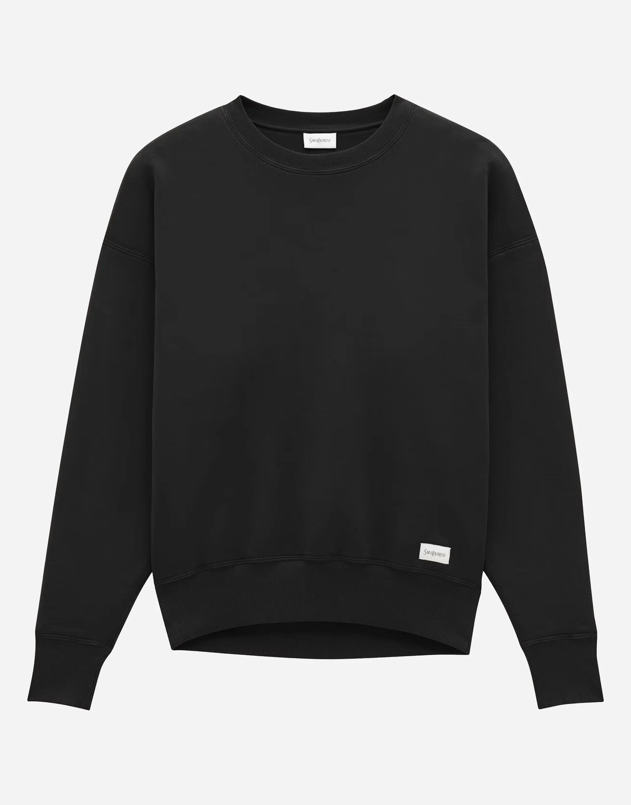 Saint Laurent Cotton Logo Sweatshirt