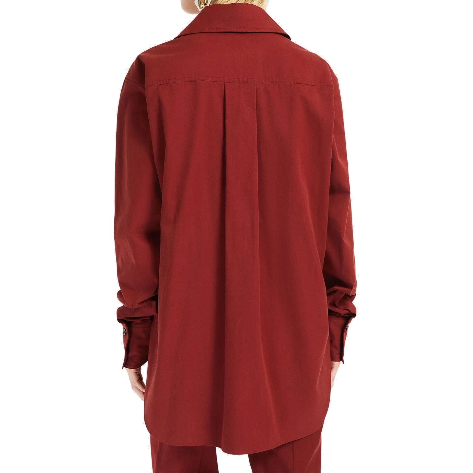 Saint Laurent Cotton Long Sleeve Button Shirt