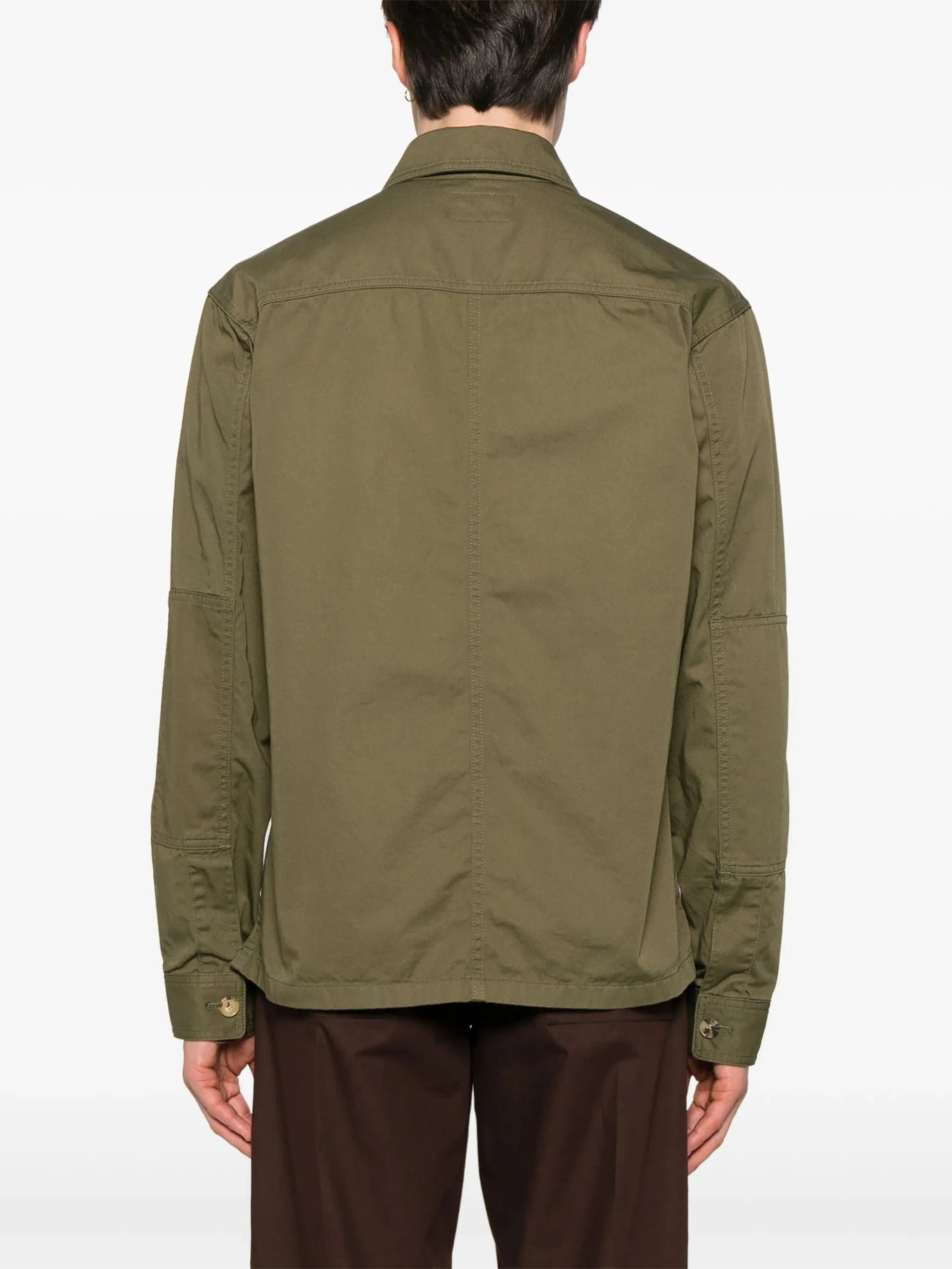 Saint Laurent Cotton Twill Overshirt
