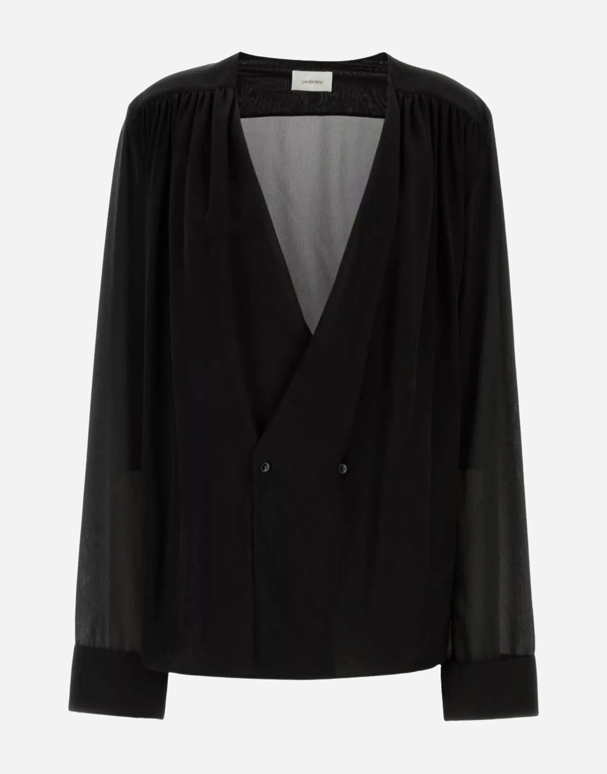 Saint Laurent Crepe Silk Shirt