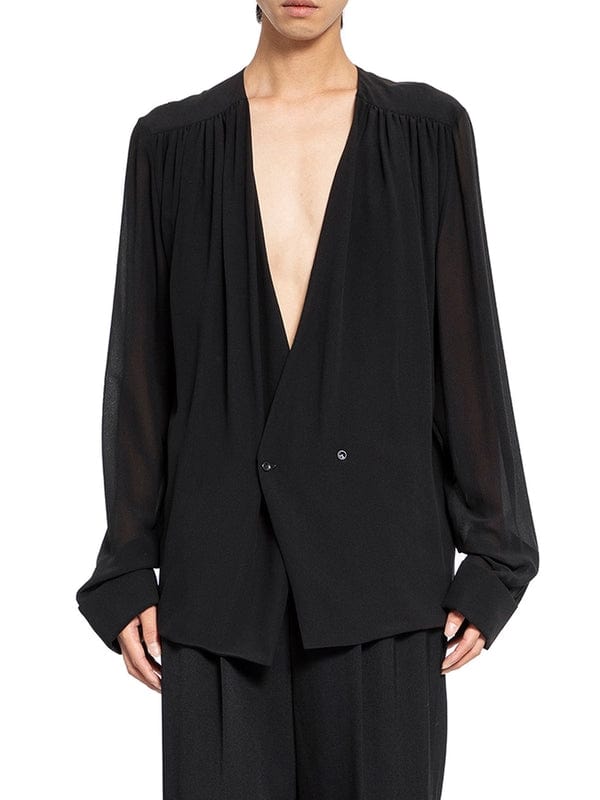 Saint Laurent Crepe Silk Shirt