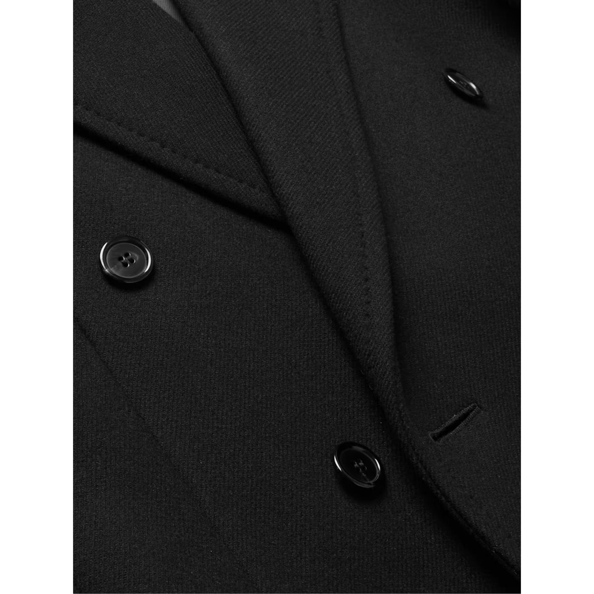 Saint Laurent ダブルブレスト ウールコート | Sendegaro JP