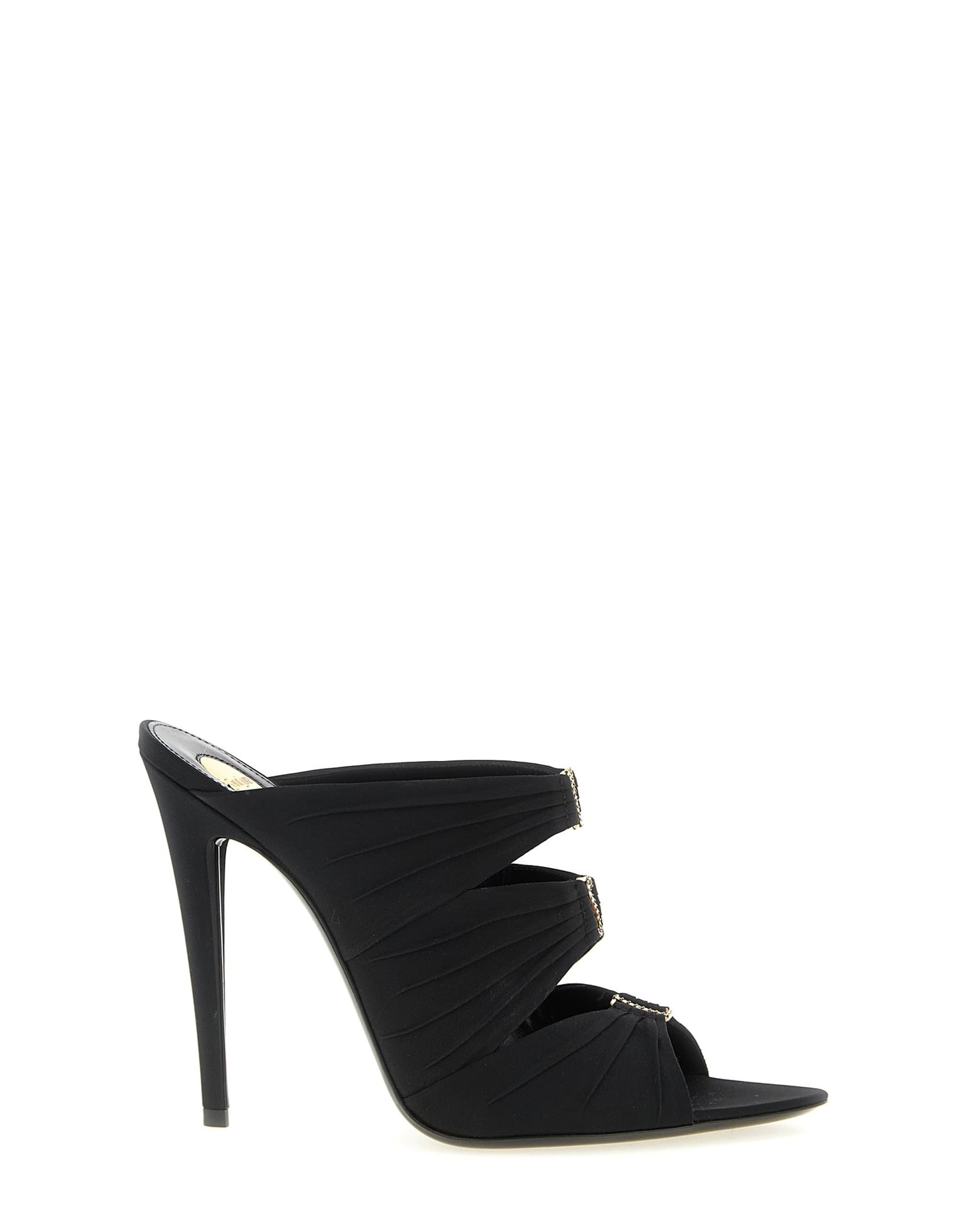 Saint Laurent Saint Laurent Emilie Satin Mules