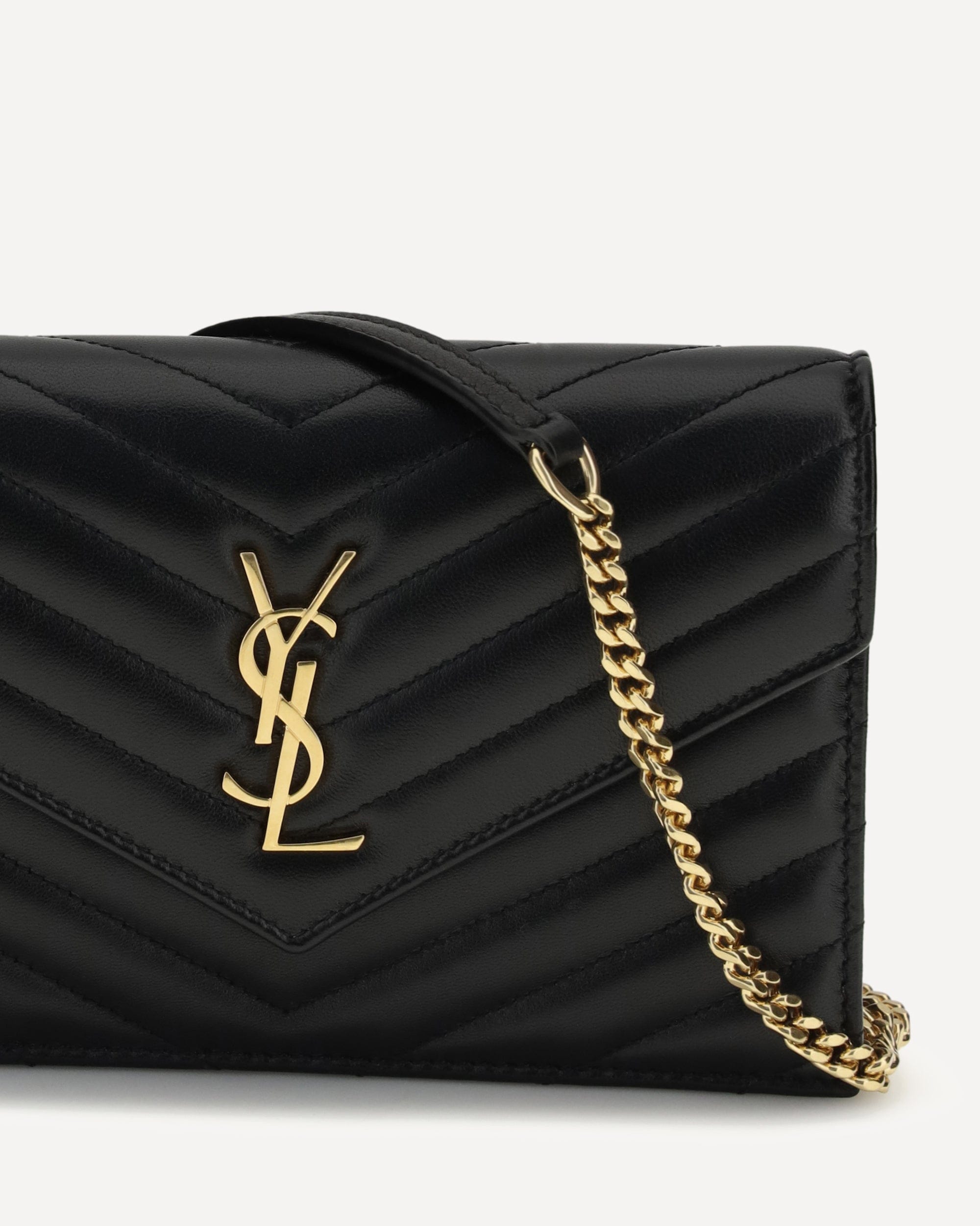 Saint Laurent Envelope Cassandre Monogram Wallet