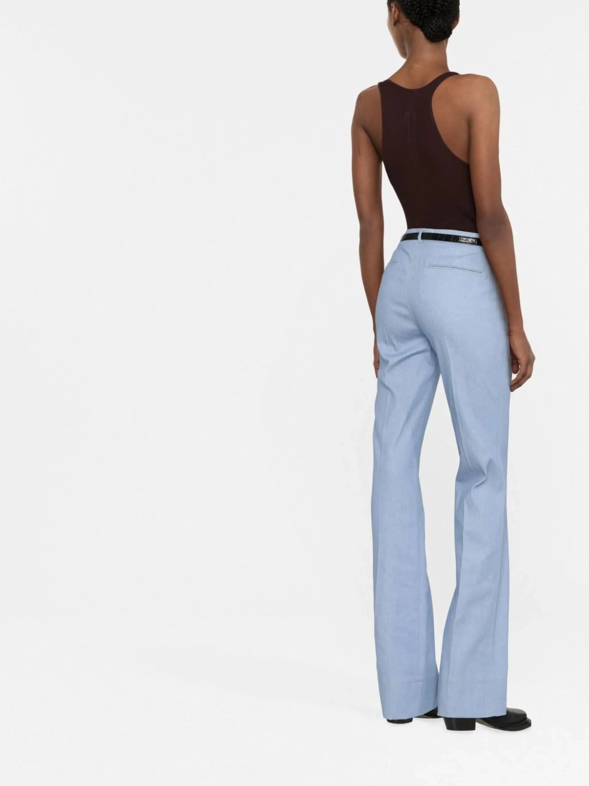 Saint Laurent Flared Denim Jeans