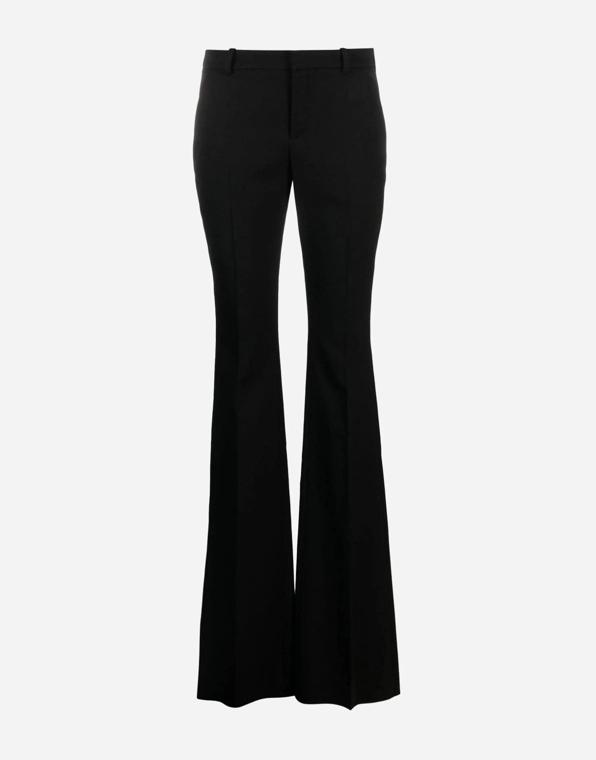 Saint Laurent Flared Wool Trousers