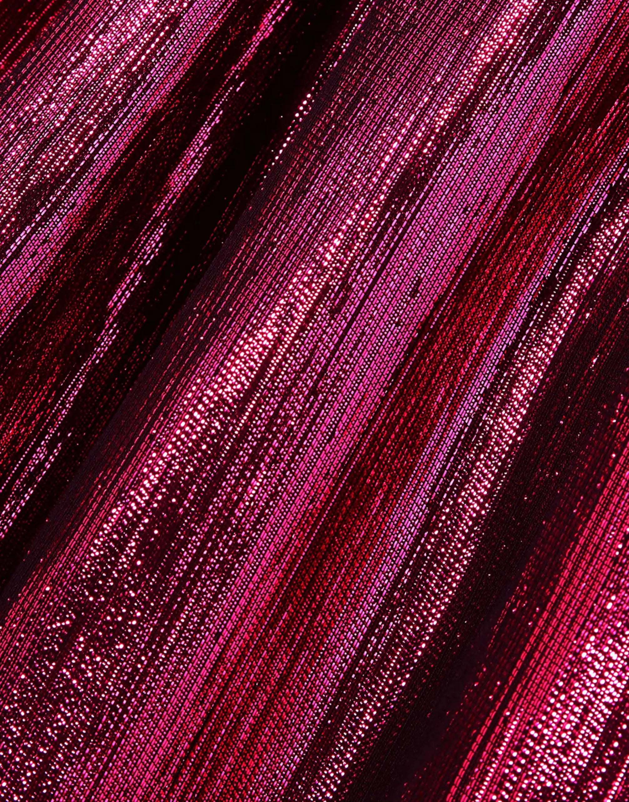 Saint Laurent Saint Laurent Fuchsia Disco Mini Dress