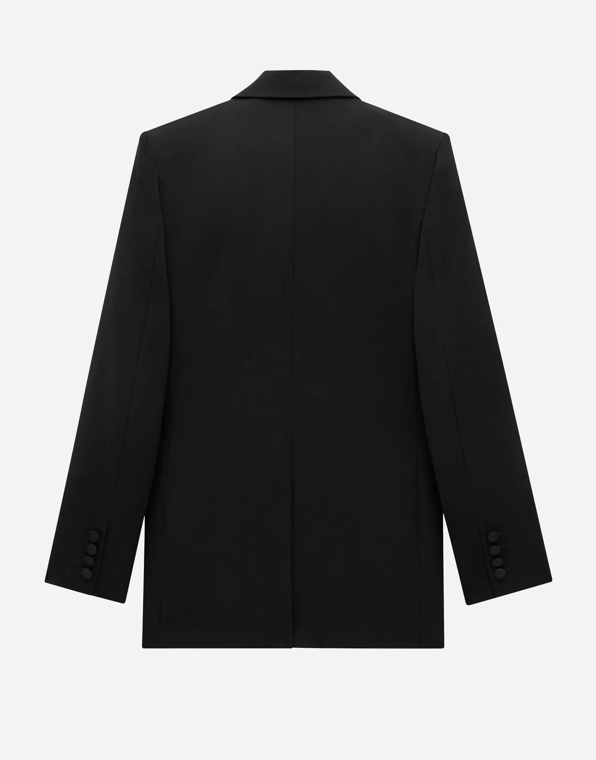 Saint Laurent Grain De Poudre Tuxedo Jacket